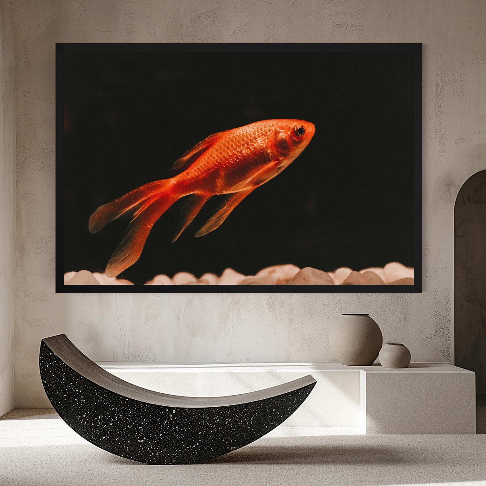 Small Orange Fish mockup 8