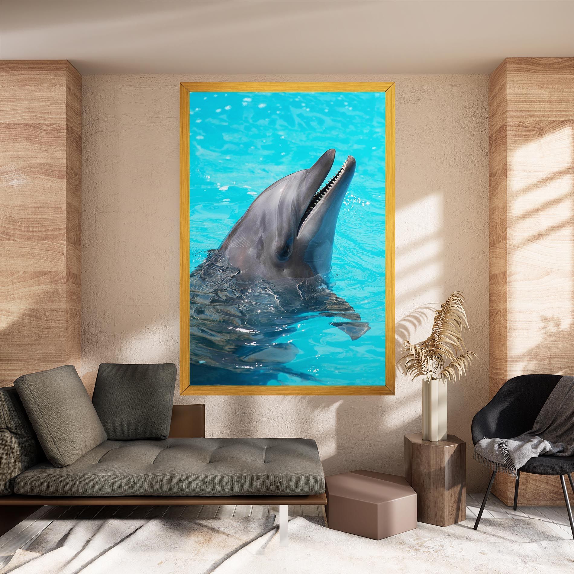 Trained Dolphin mockup 8