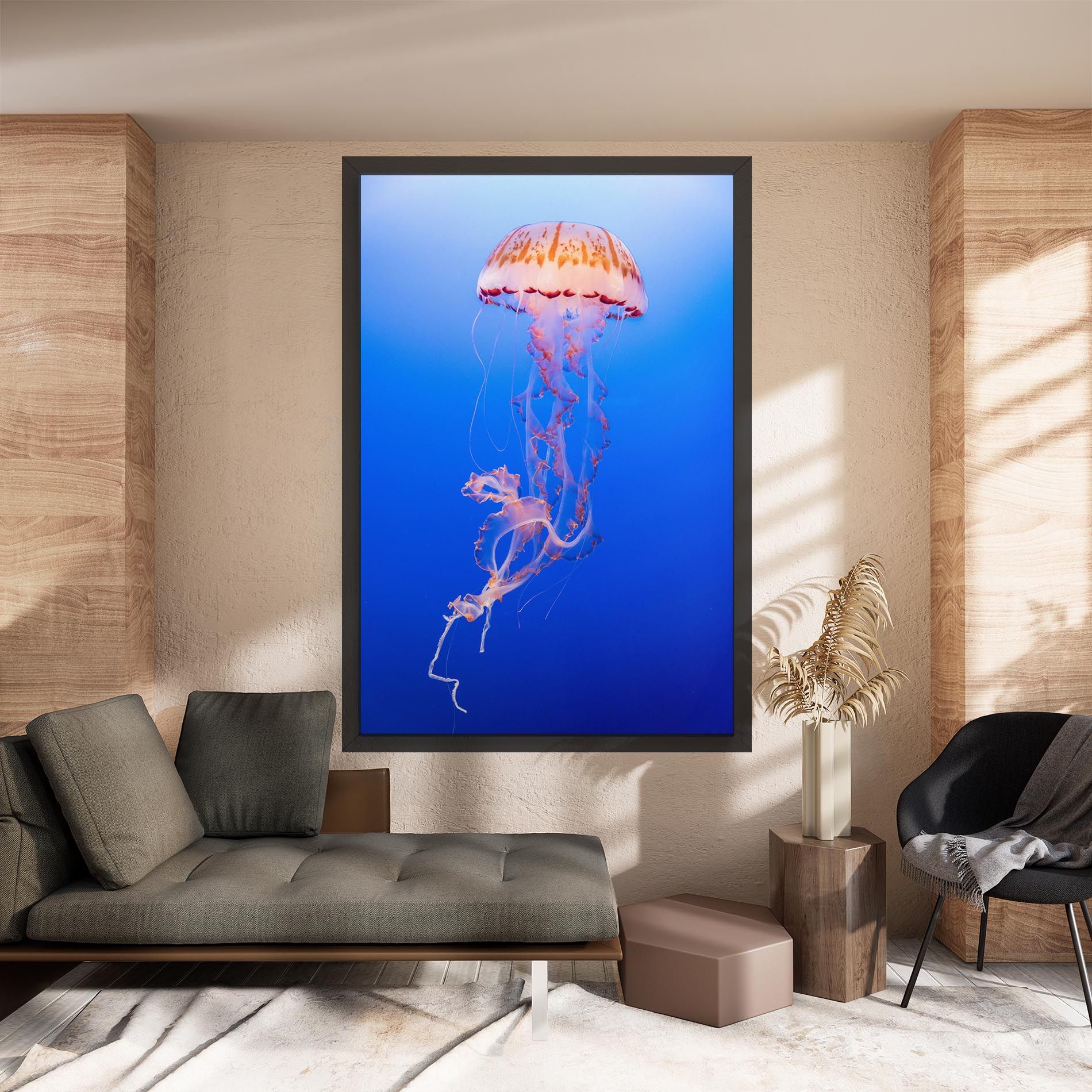 Pretty White Jellyfish mockup 8