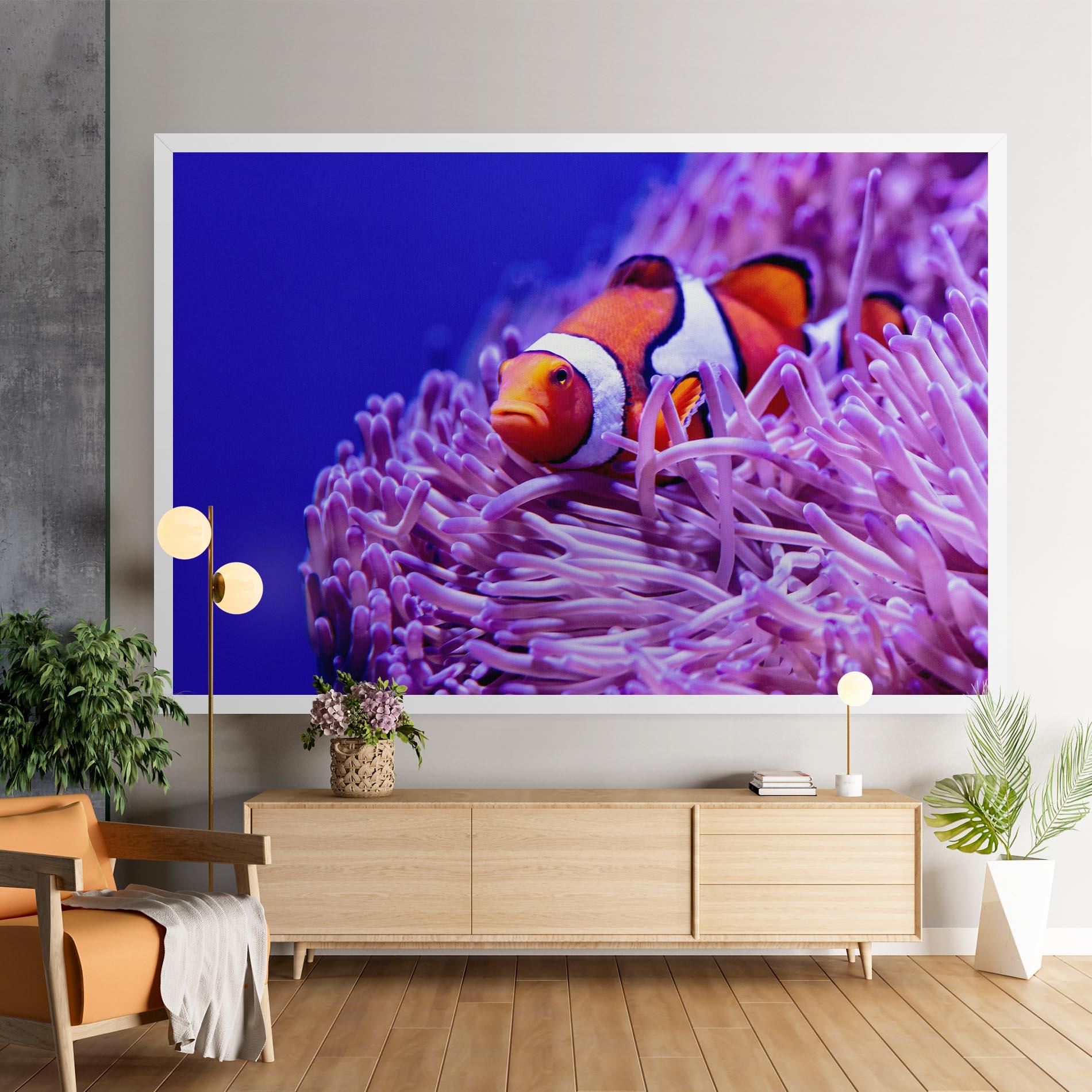 Leinwandbild Angry Nemo mockup 9