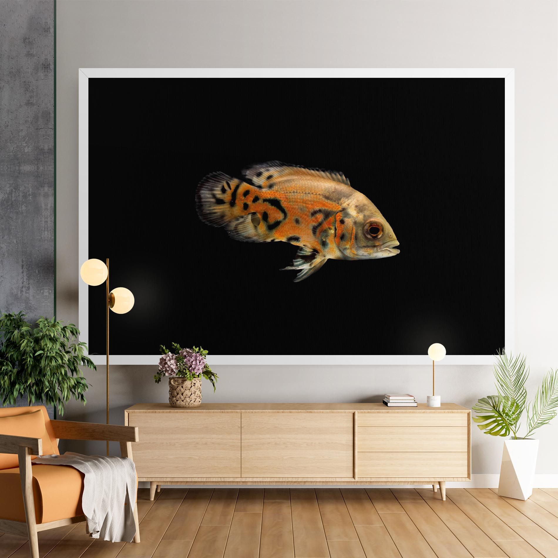 Cute Brown Fish mockup 9