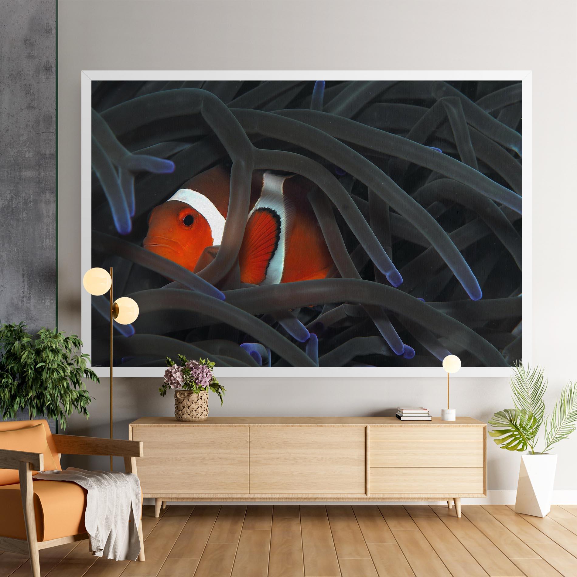 Leinwandbild Nemo Hiding mockup 9