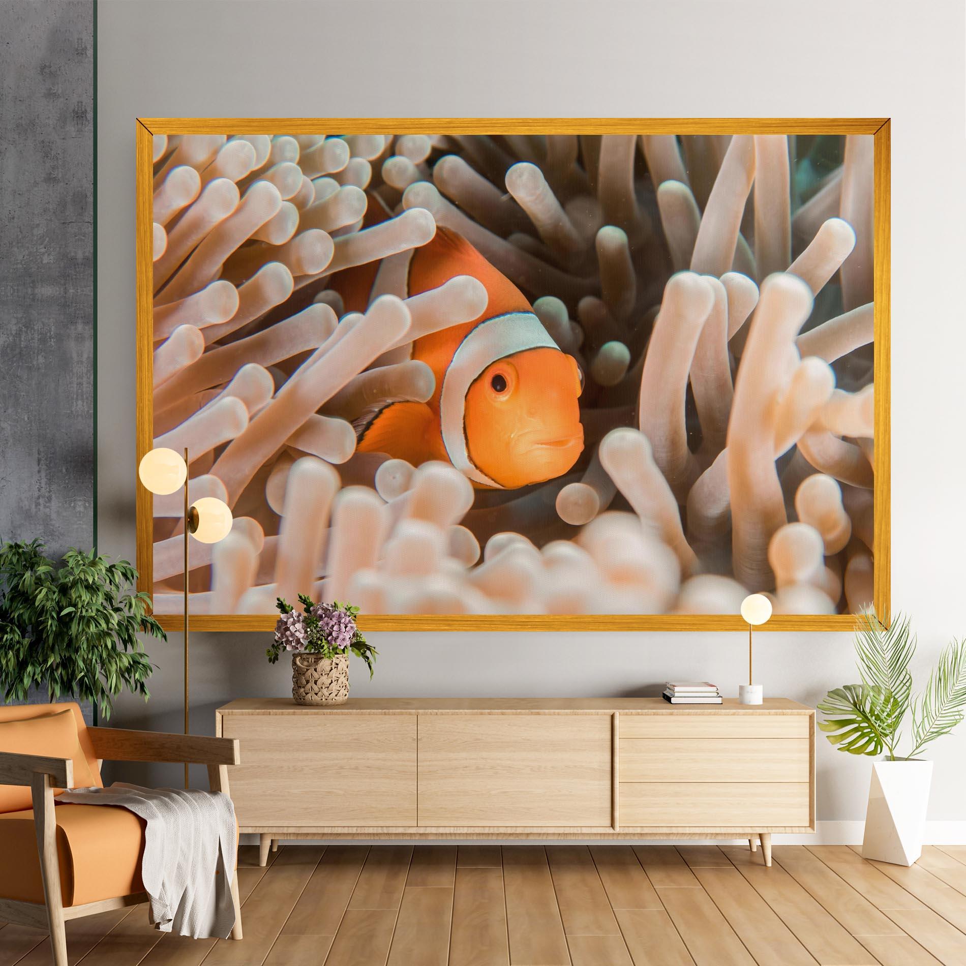 Leinwandbild Cute Nemo mockup 9