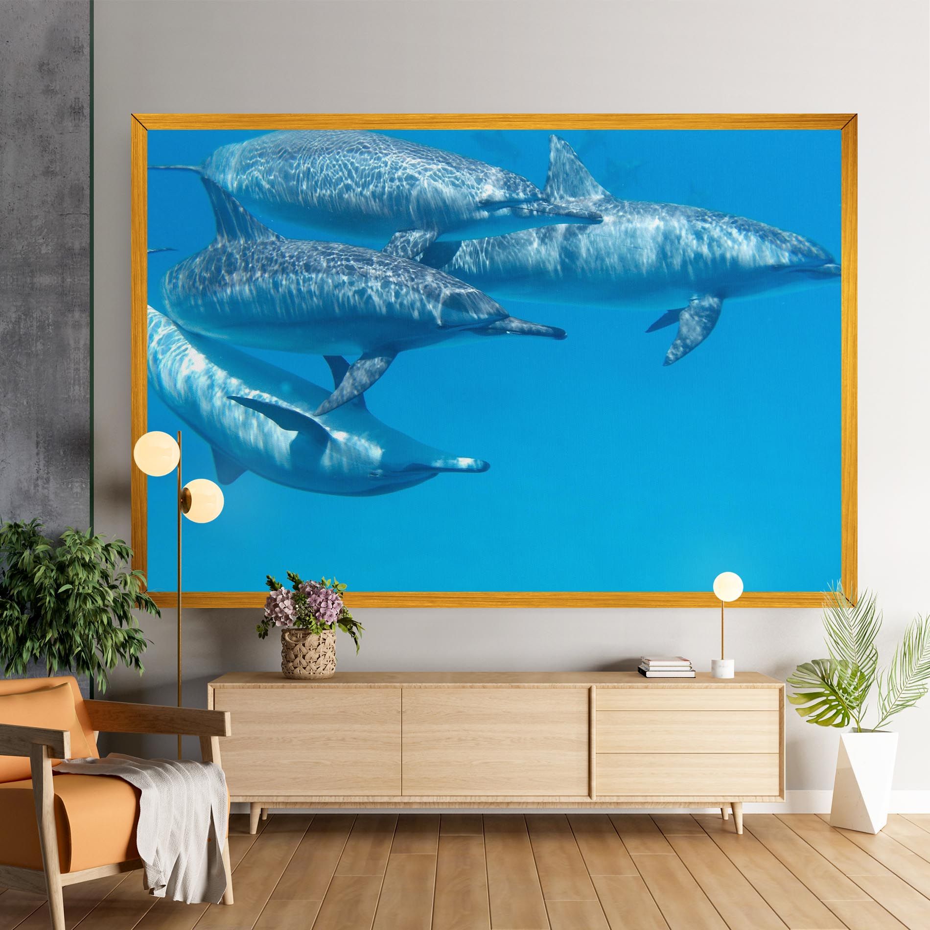 Family Of Dolphins mockup 9