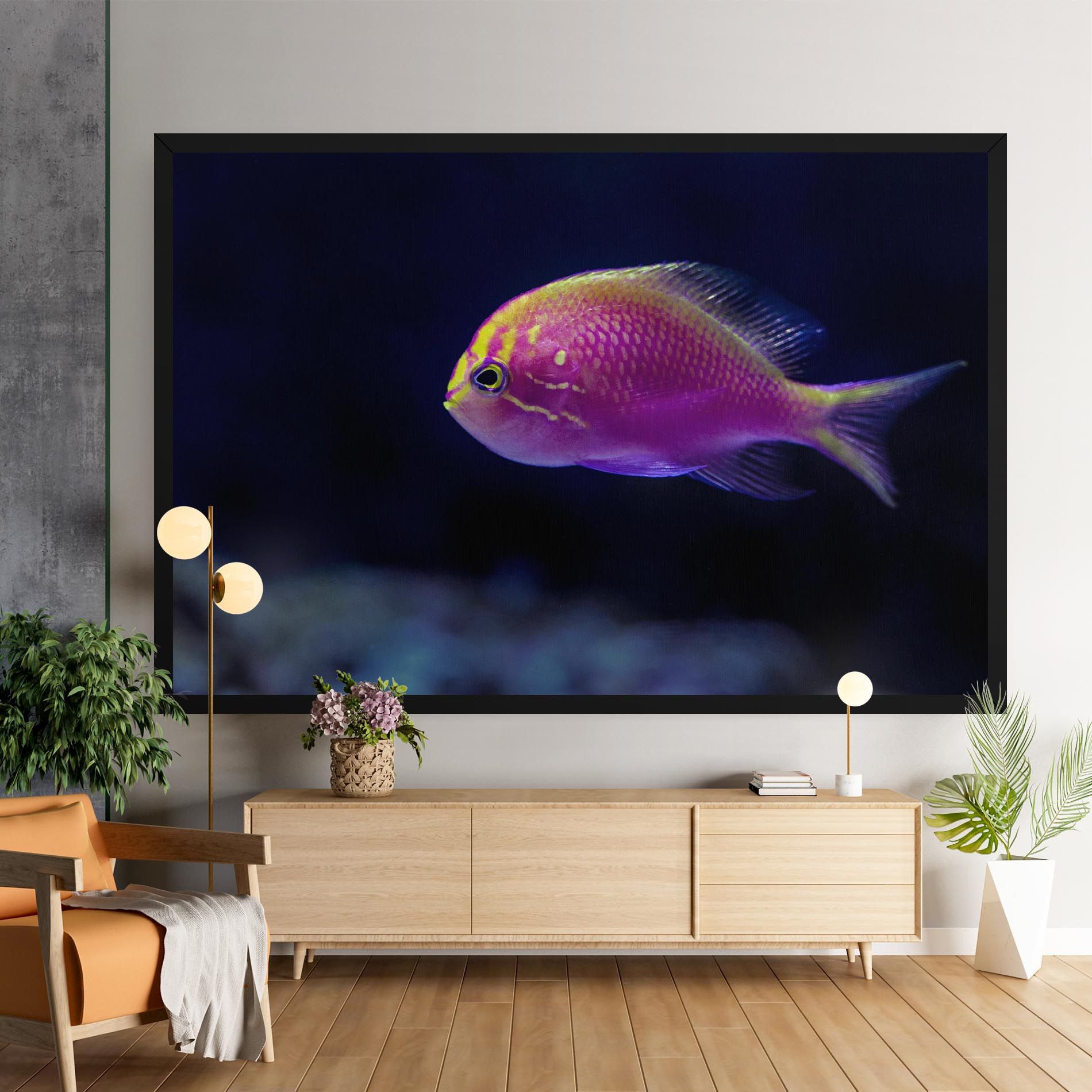 Angry Pink Fish mockup 9