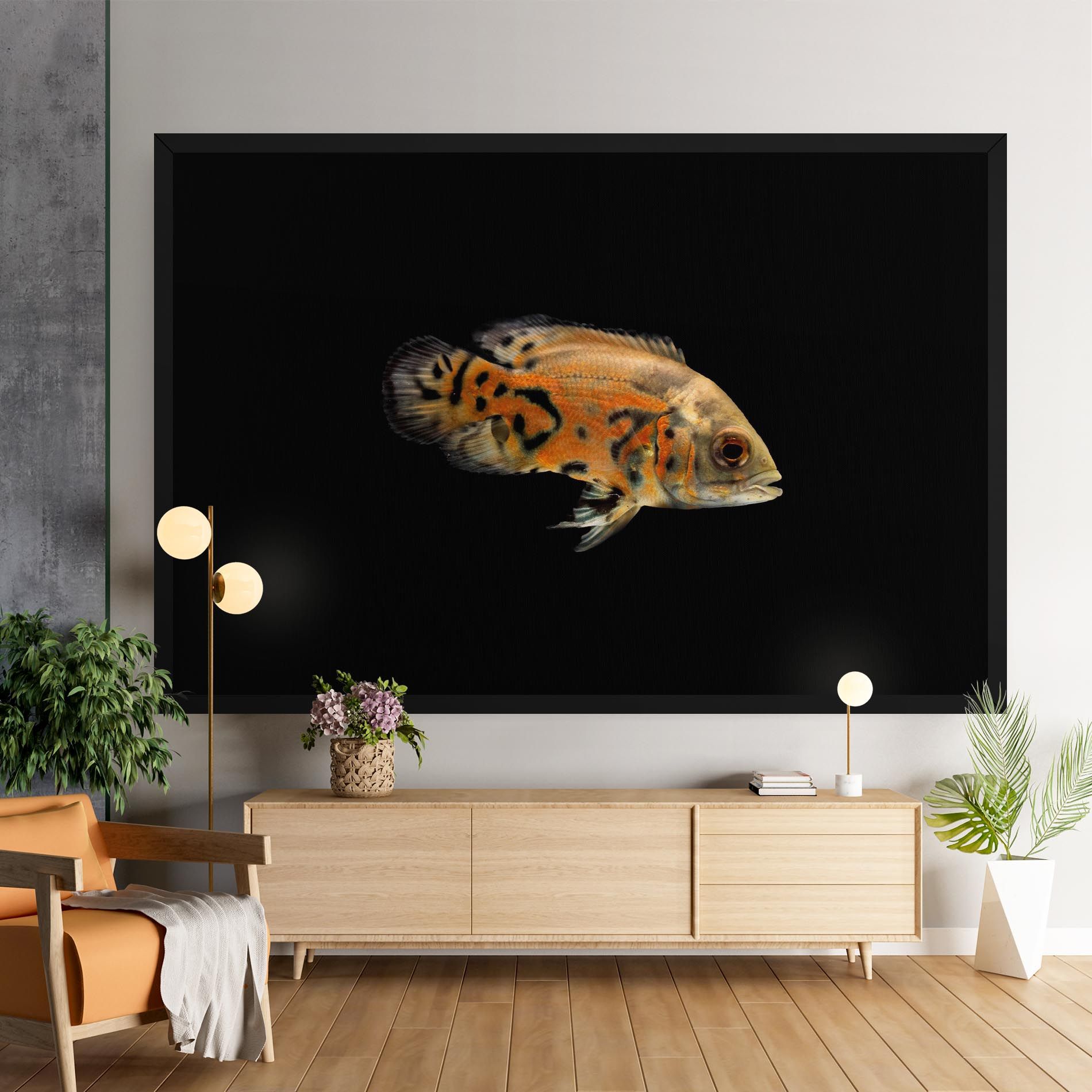 Cute Brown Fish mockup 9