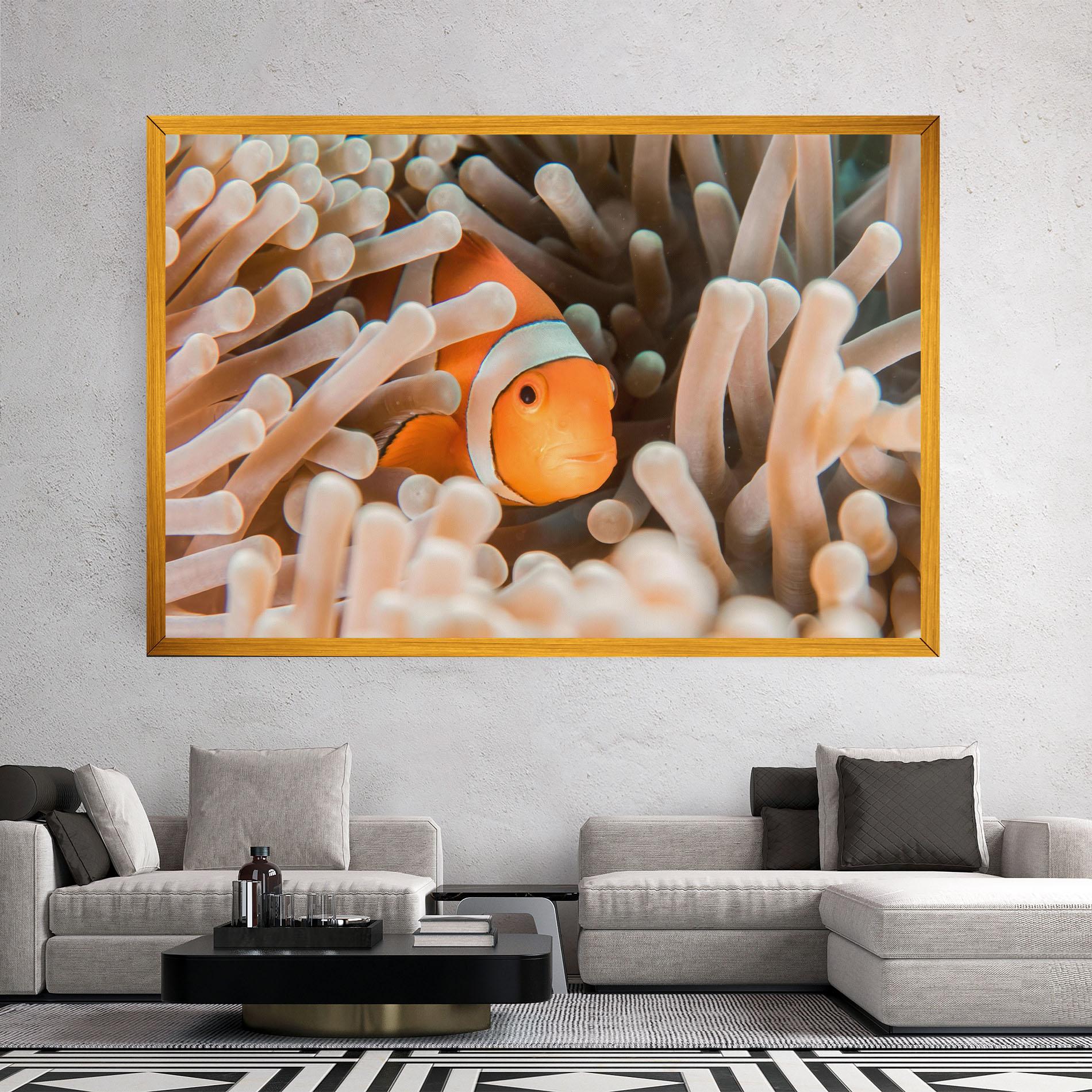 Leinwandbild Cute Nemo mockup 2