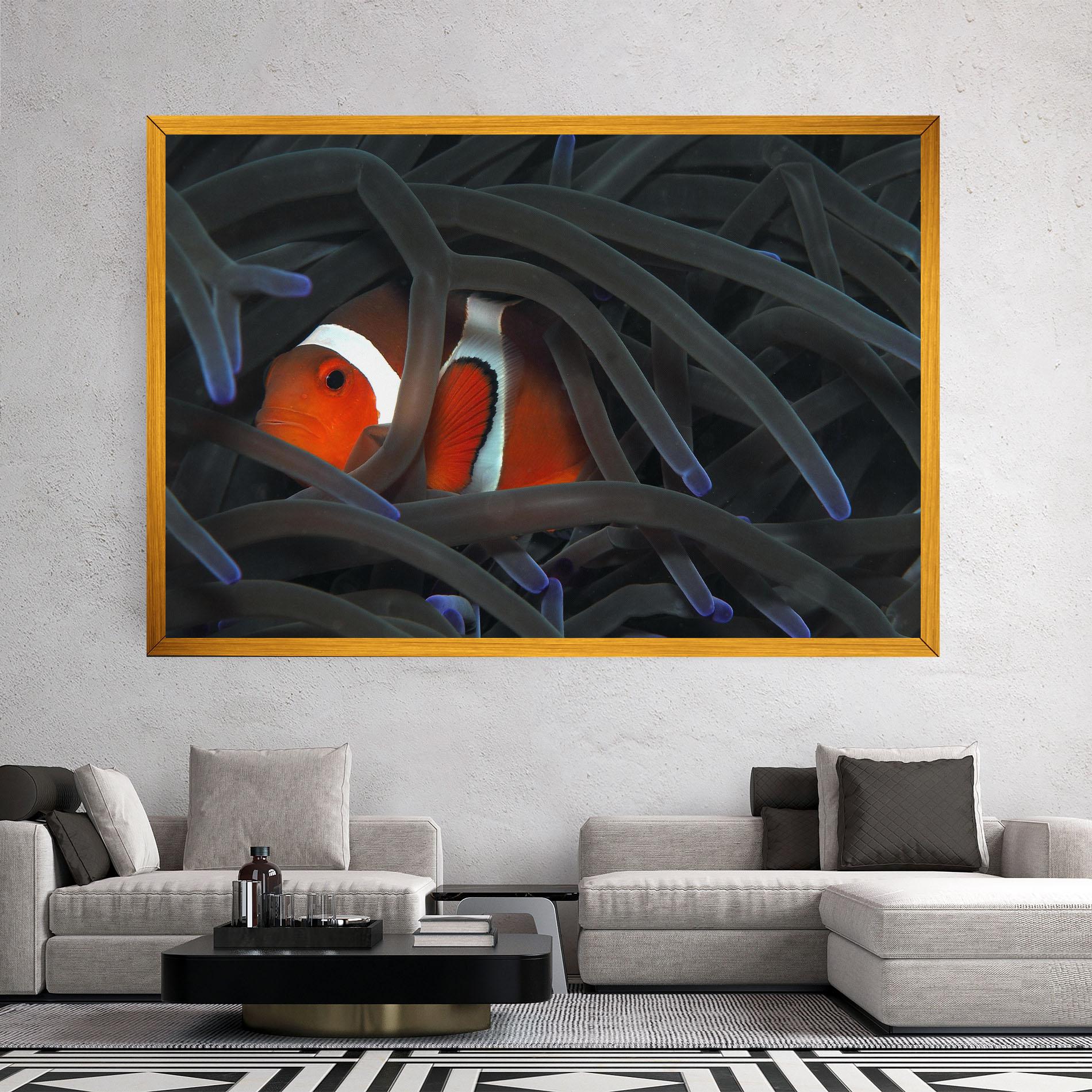 Leinwandbild Nemo Hiding mockup 2