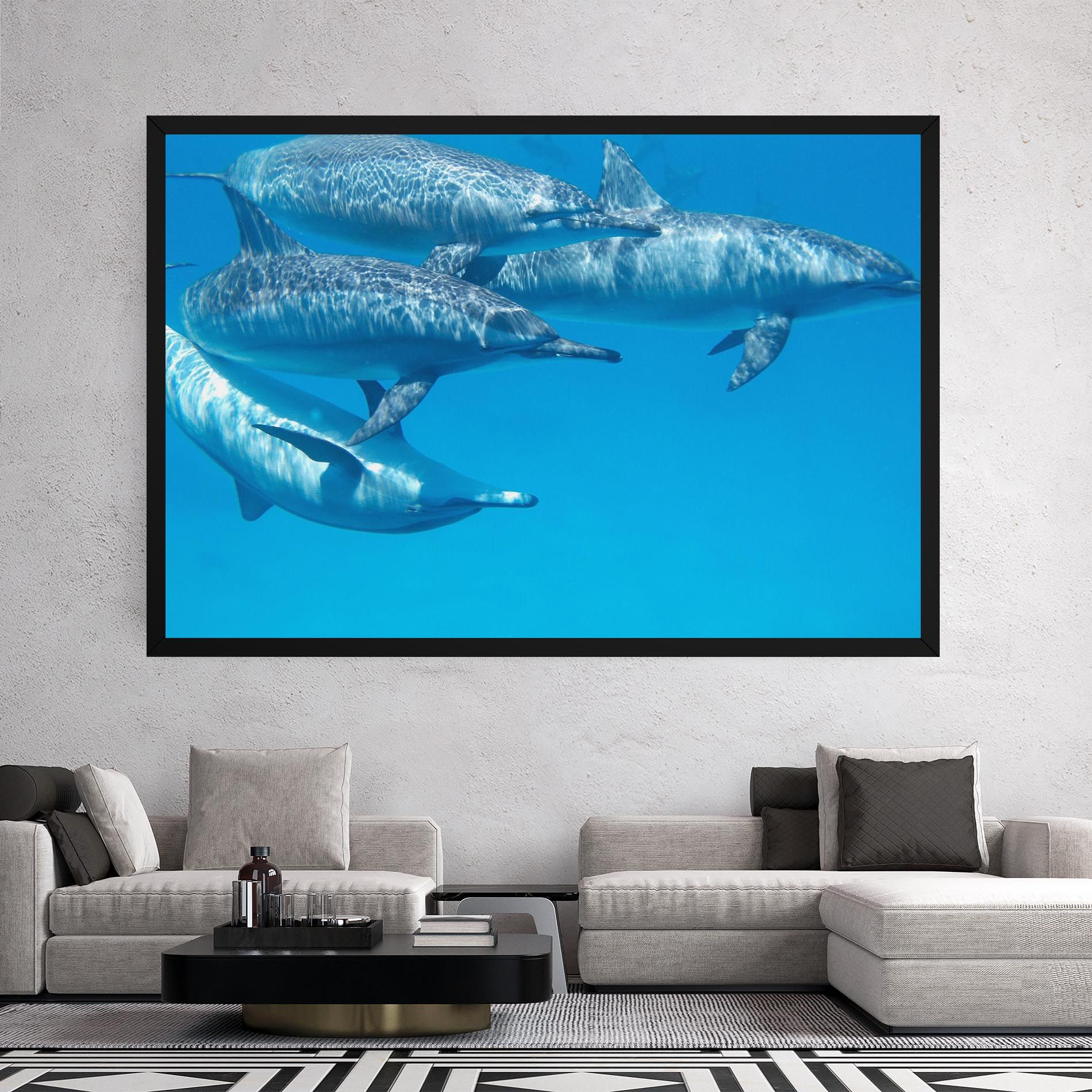 Family Of Dolphins mockup 2