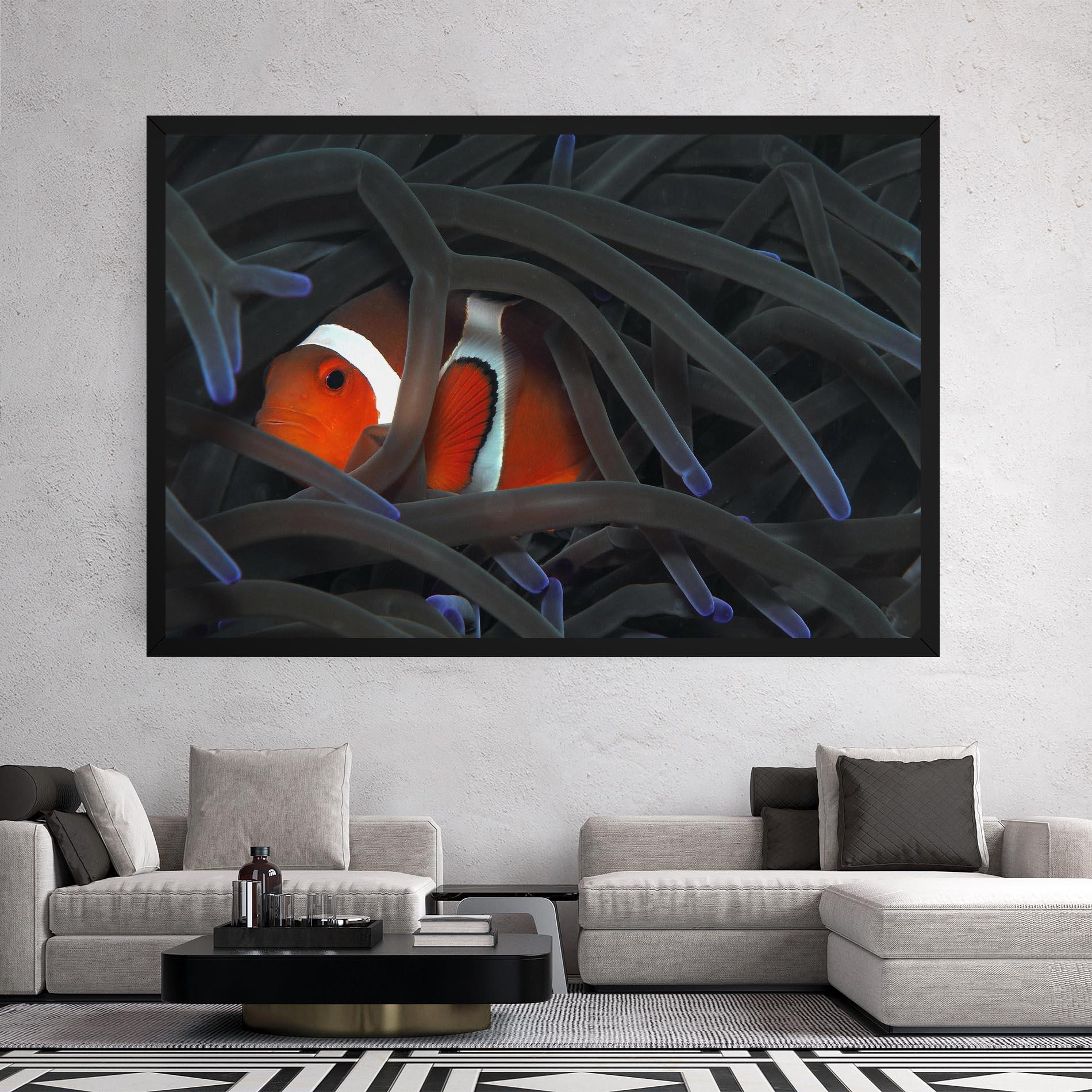 Leinwandbild Nemo Hiding mockup 2