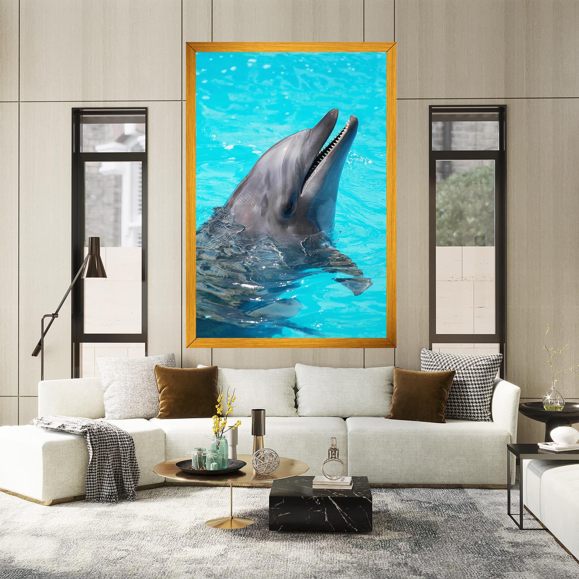 Trained Dolphin mockup 2