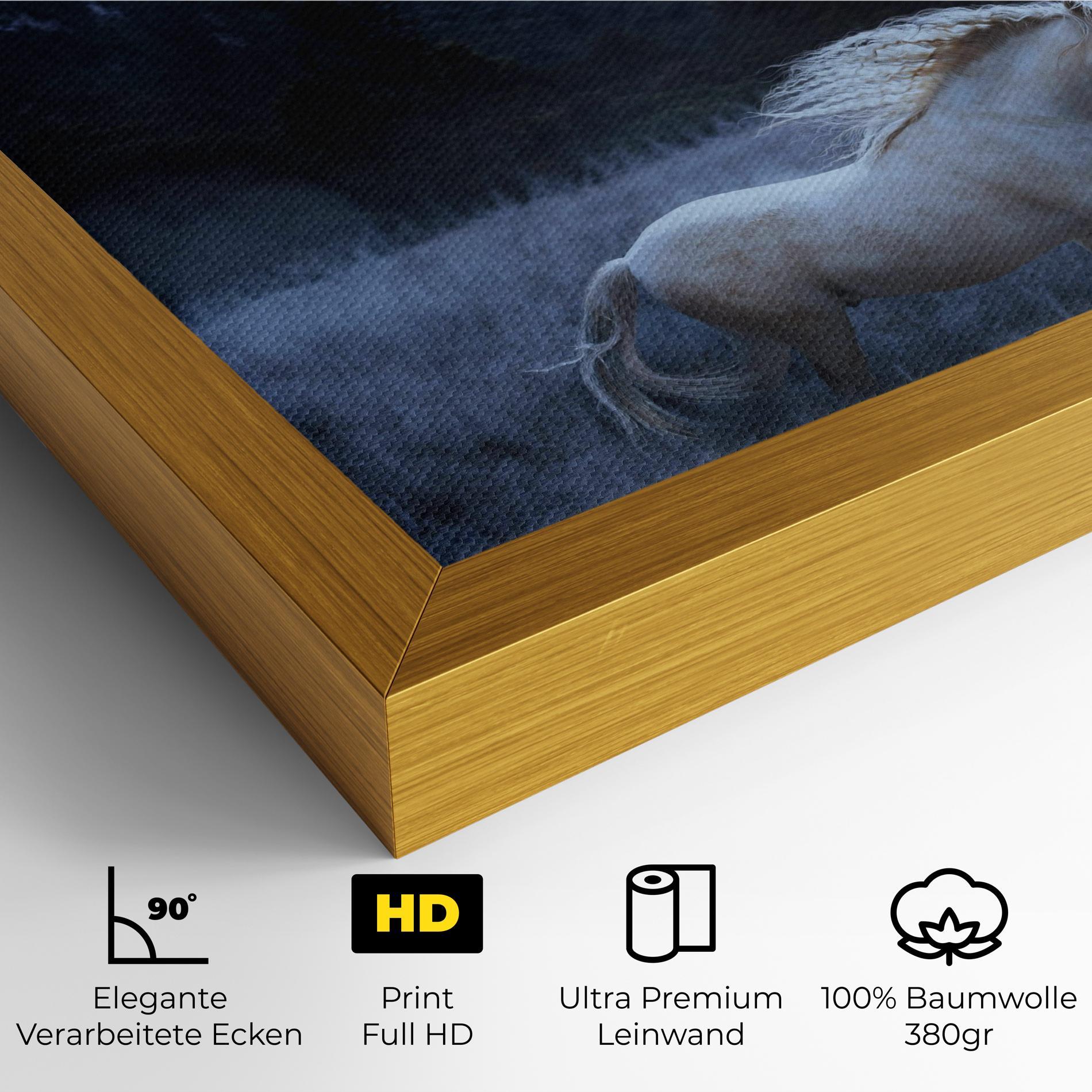 Leinwandbild Blue Moon Unicorn mockup 4