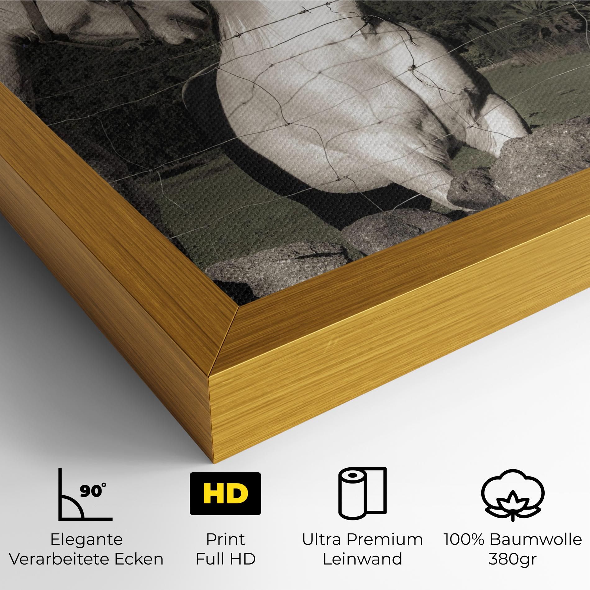 White Grey Horse mockup 4