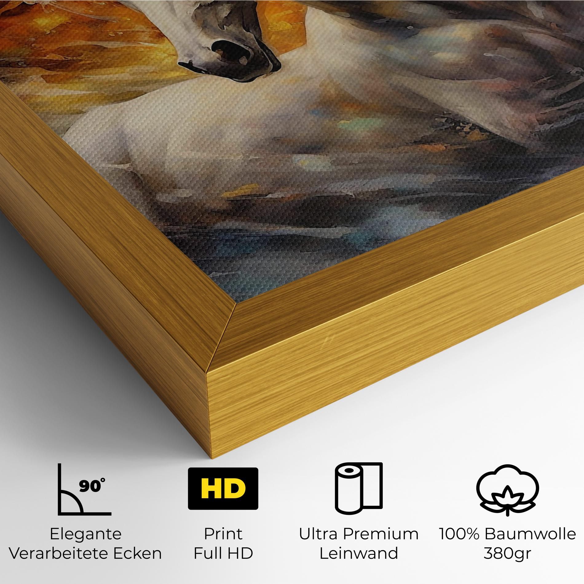 White Horse Painting mockup 4