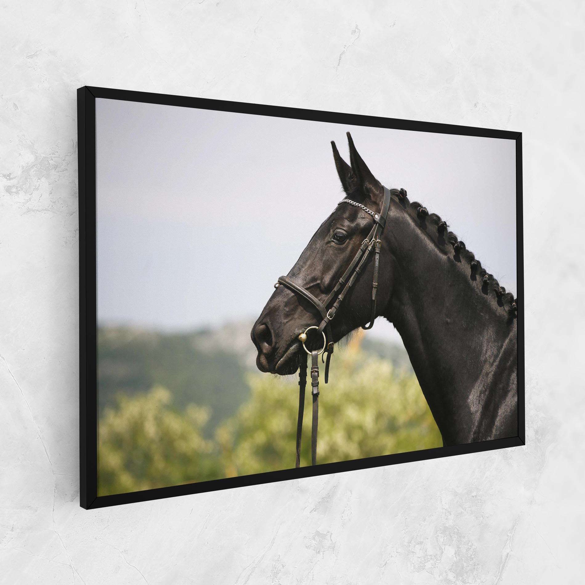 Leinwandbild Big Ear Horse mockup 1