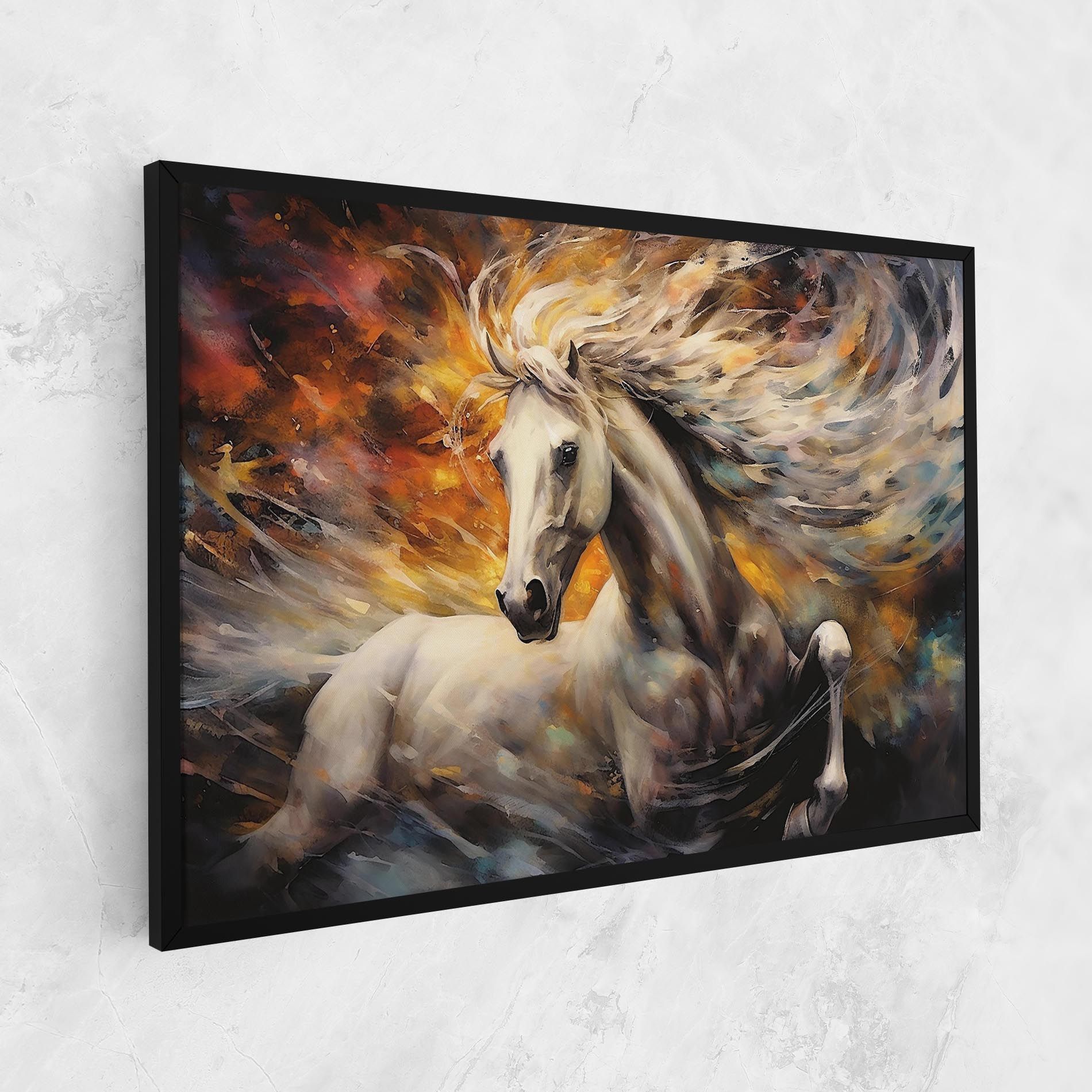 White Horse Painting mockup 1