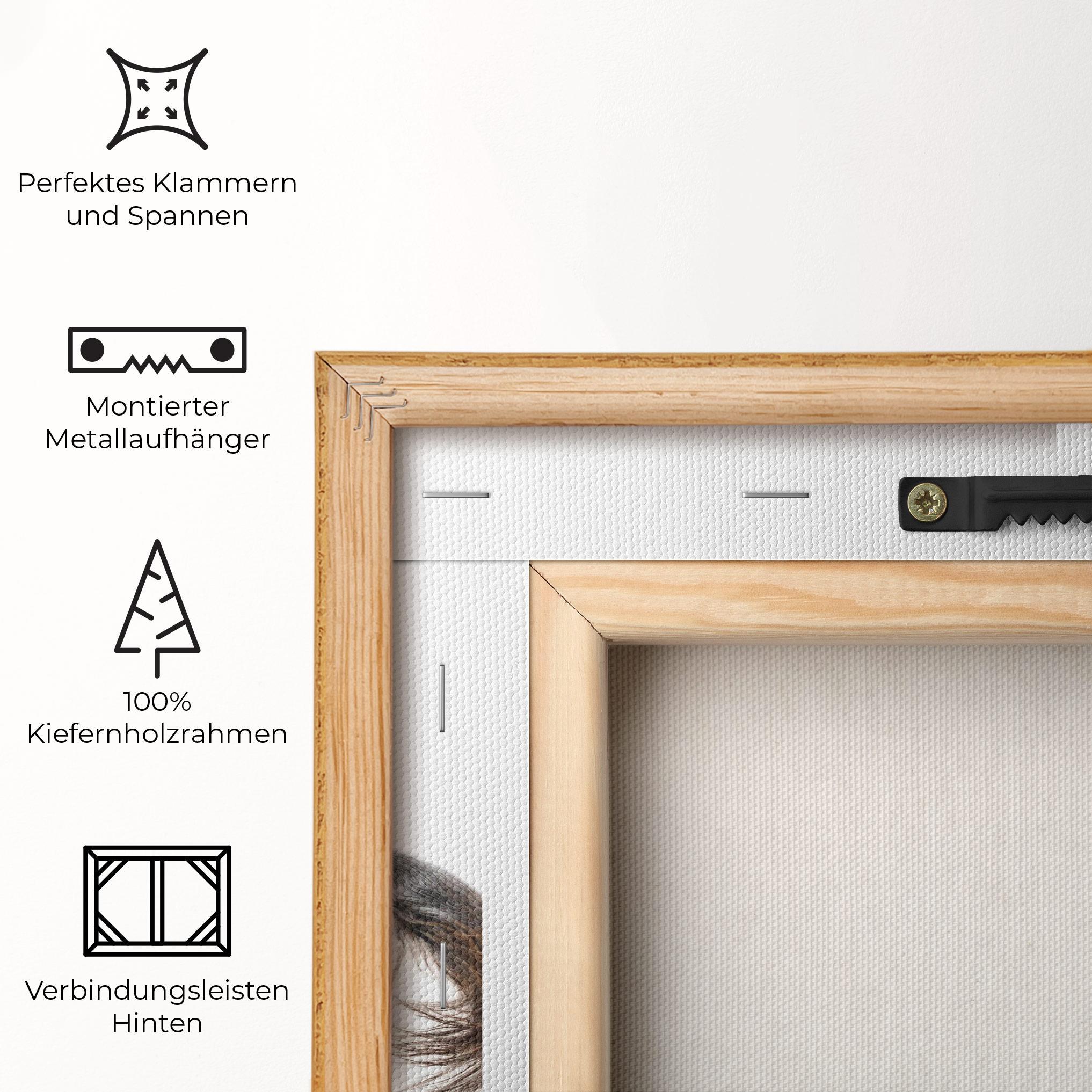 Leinwandbild Appaloosa Horse Running mockup 5