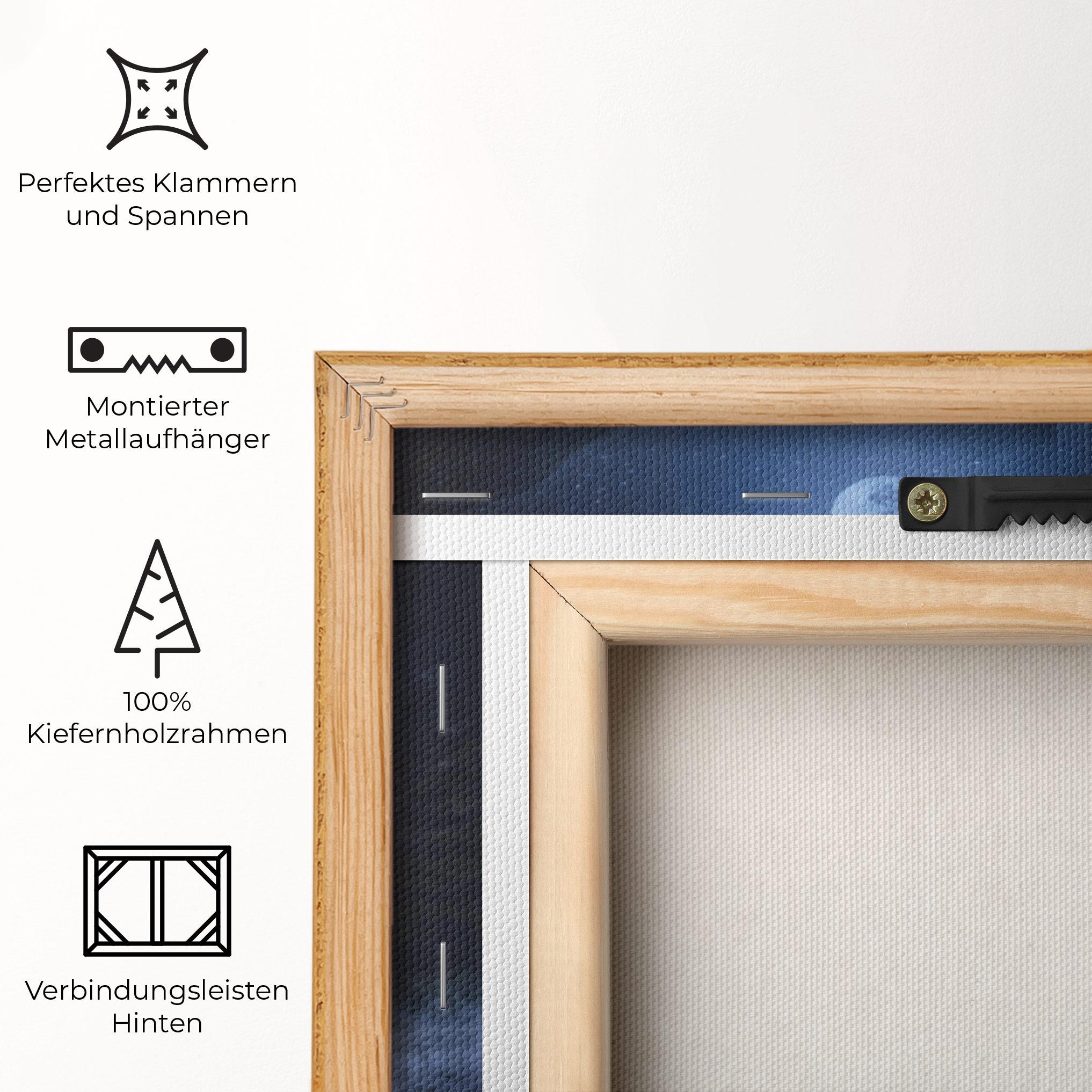 Leinwandbild Blue Moon Unicorn mockup 5