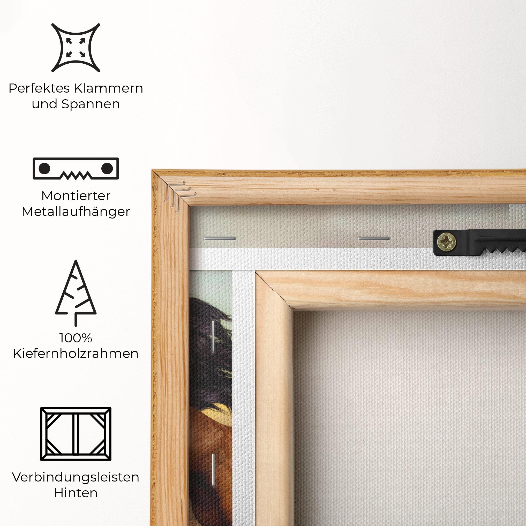 Leinwandbild Two Horses mockup 5