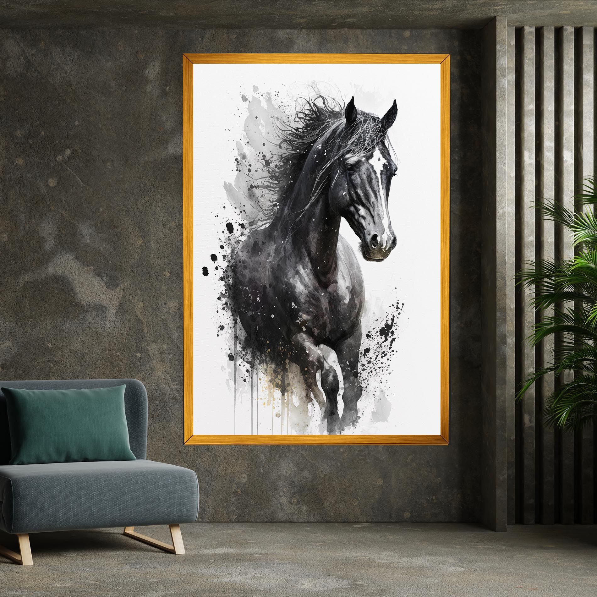 Black Horse mockup 7