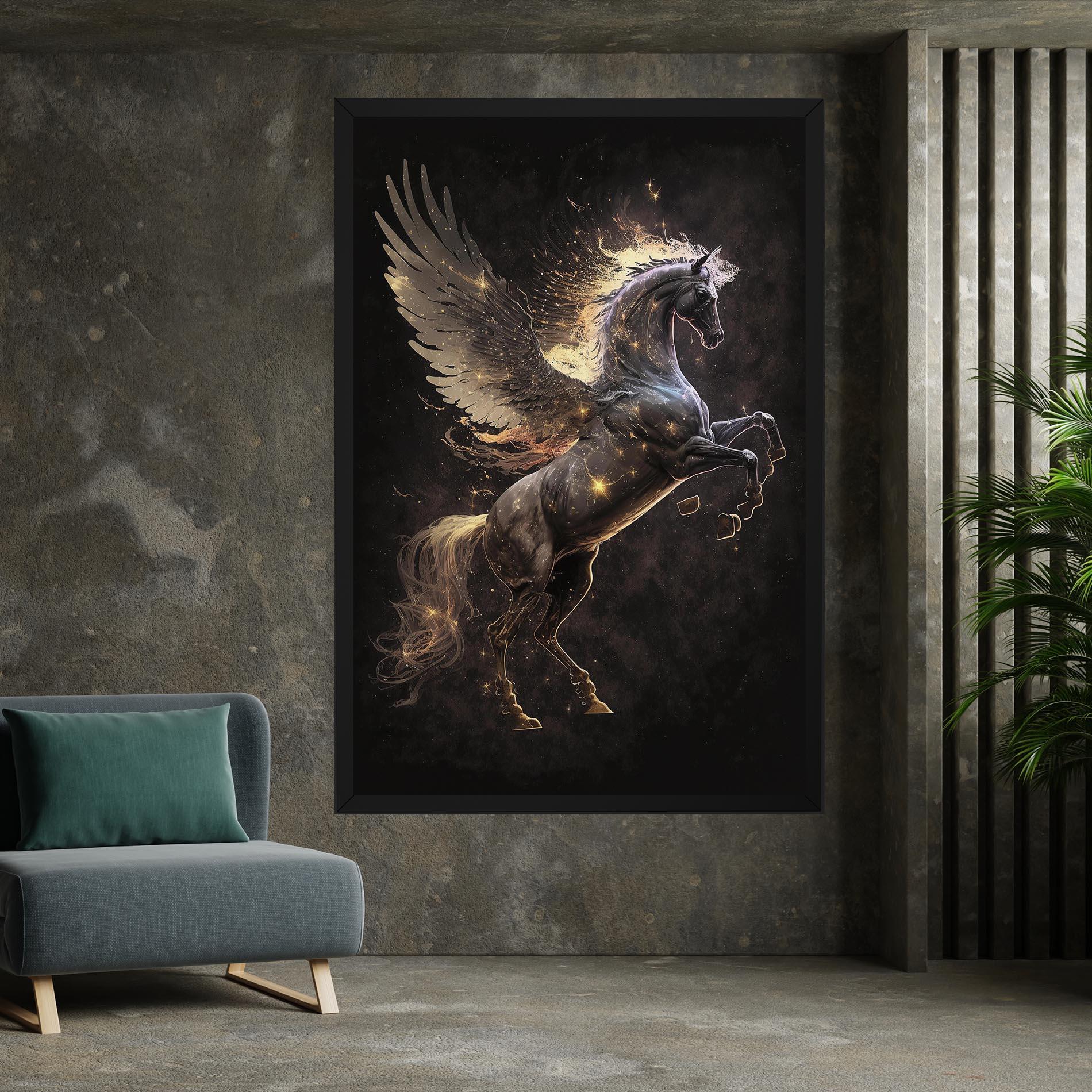 Leinwandbild Galaxy Pegasus mockup 7