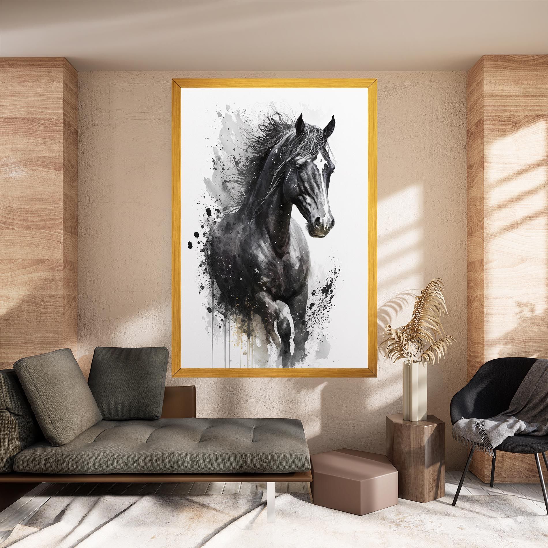 Black Horse mockup 8