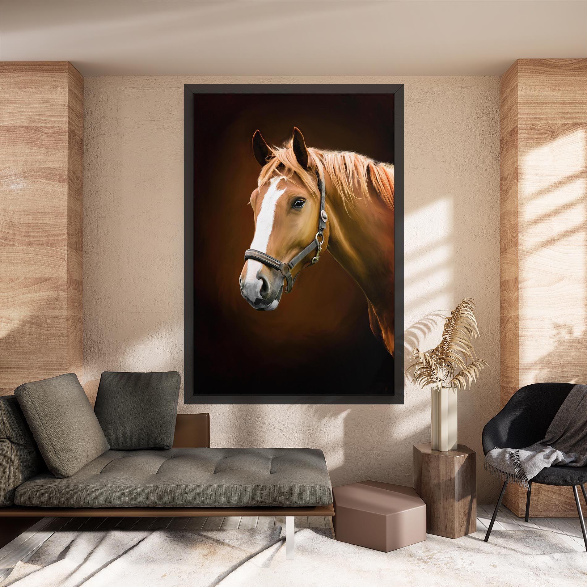 Digital Painted Horse mockup 8