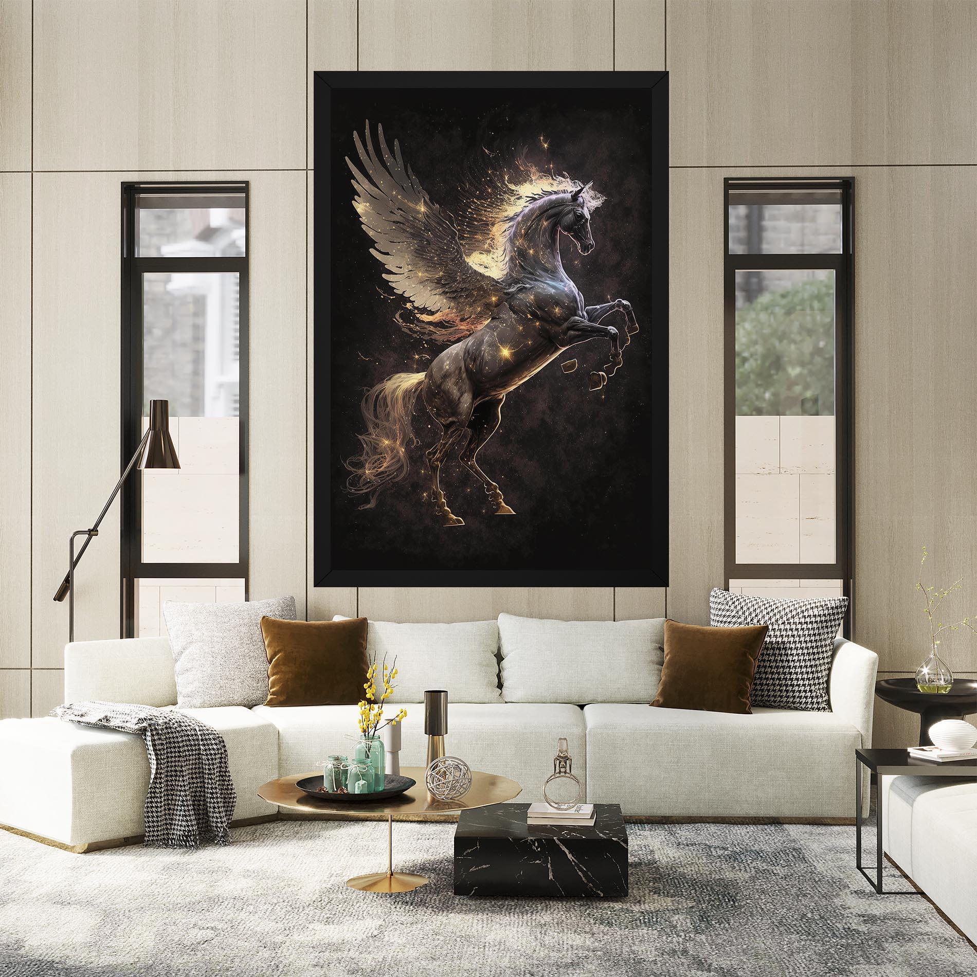 Leinwandbild Galaxy Pegasus mockup 2