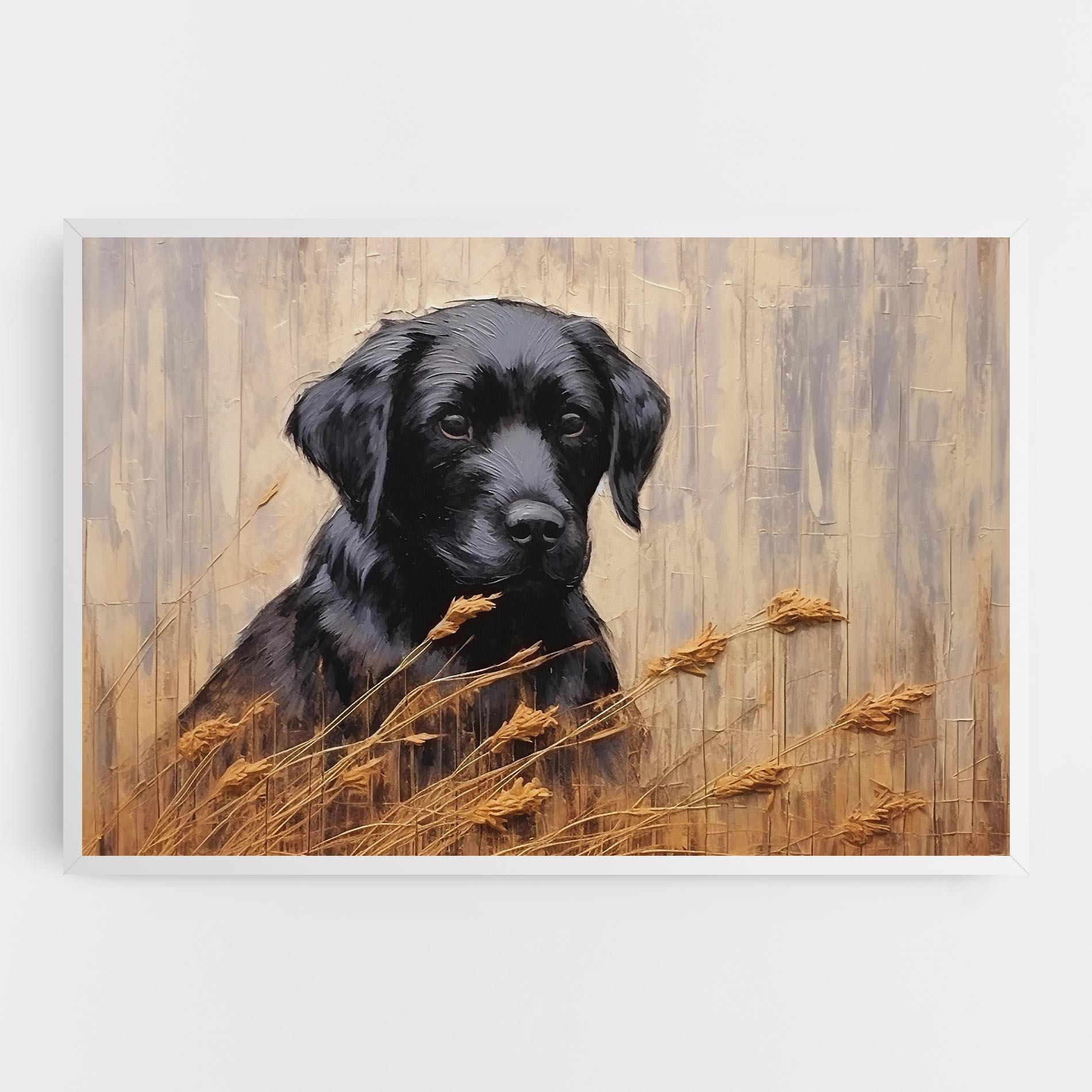 Leinwandbild Black Dog Art mockup 0