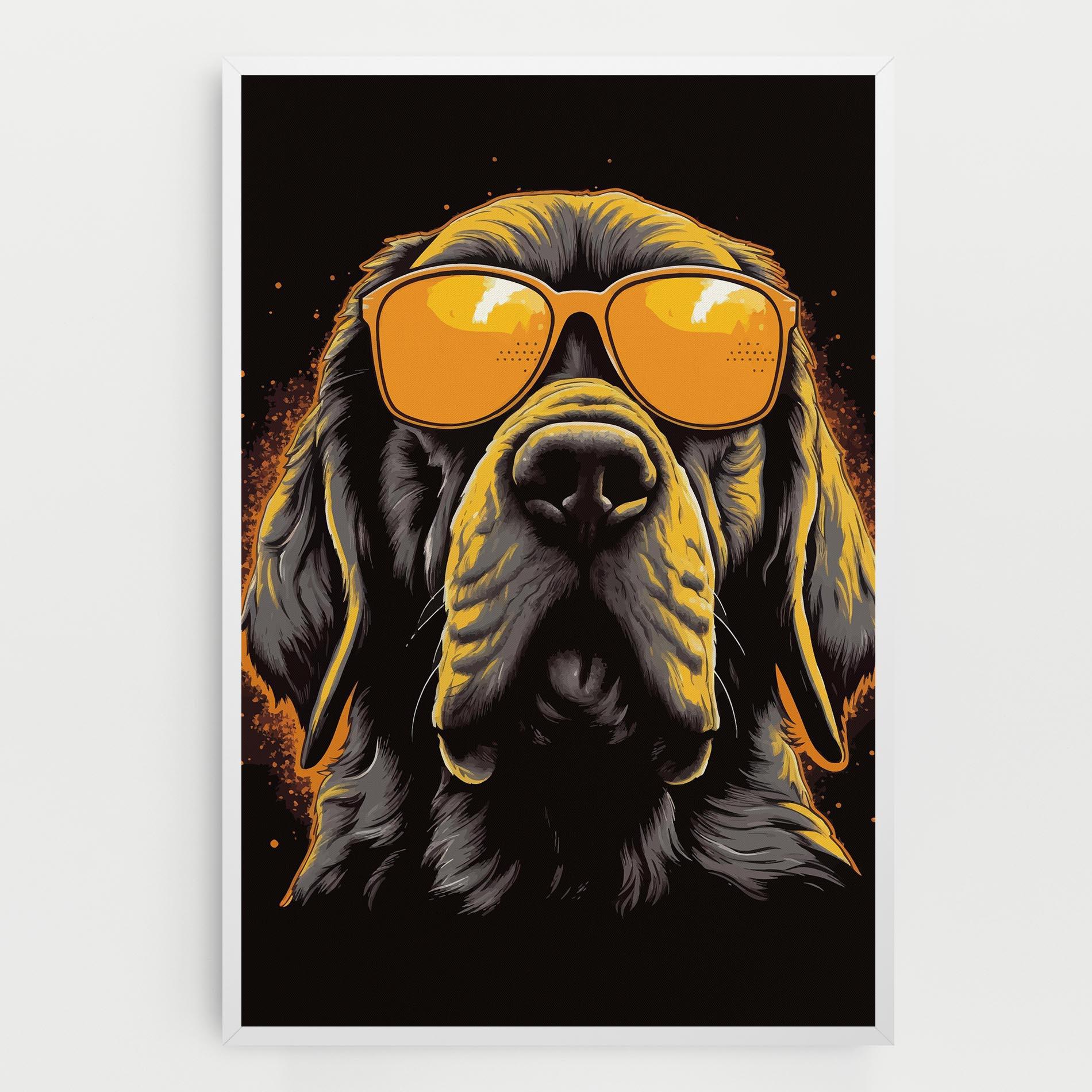 Leinwandbild Coolest Dog mockup 0