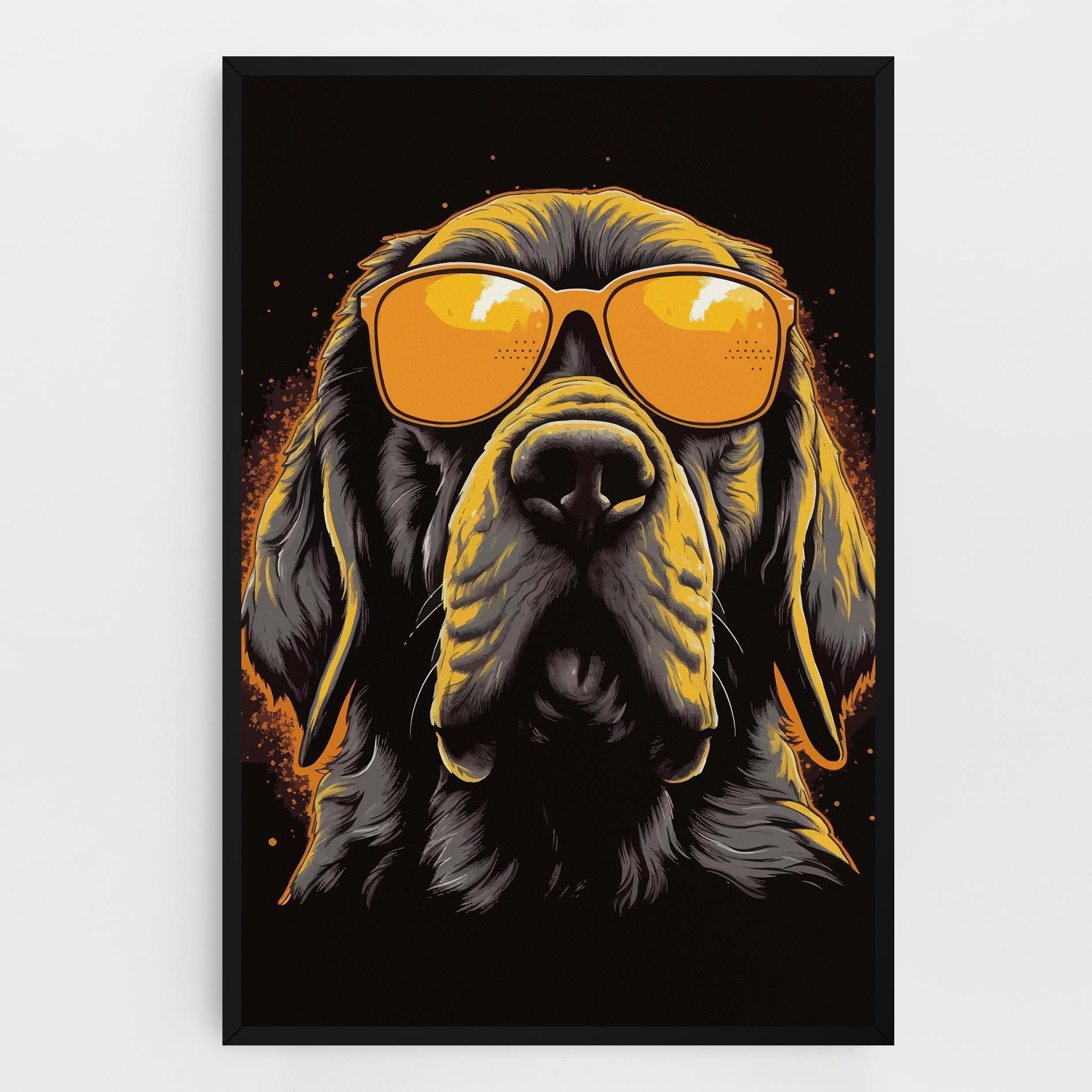 Leinwandbild Coolest Dog mockup 0