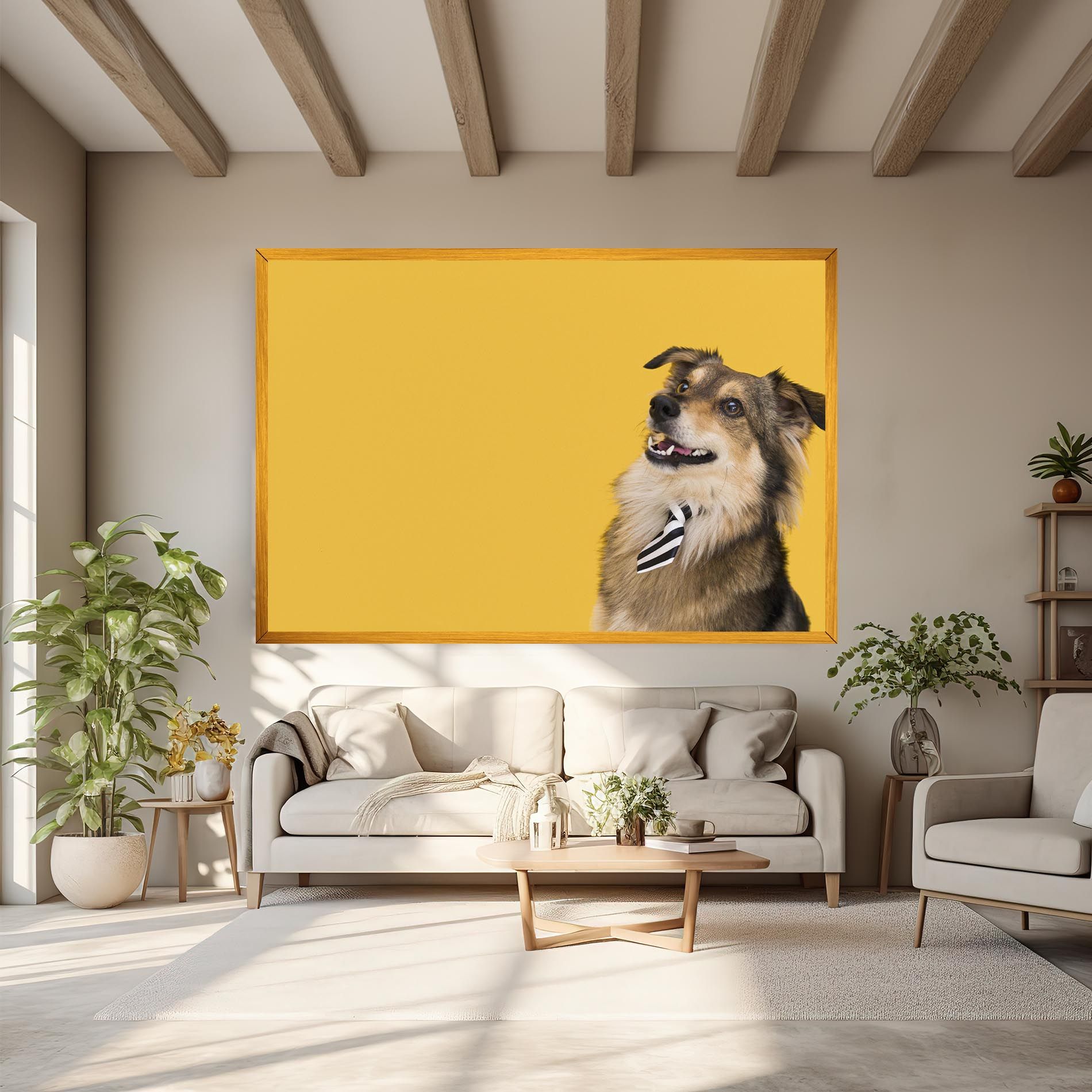 Cute Smiling Dog mockup 6
