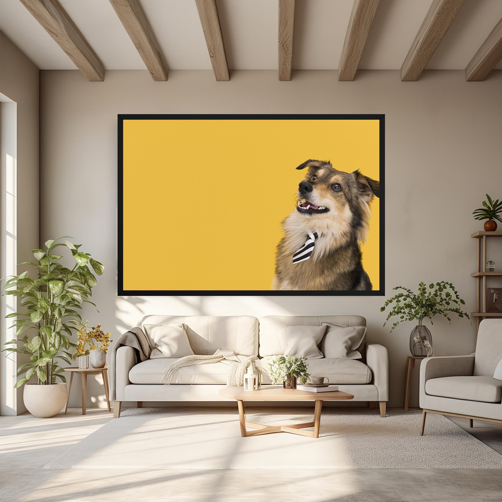 Cute Smiling Dog mockup 6