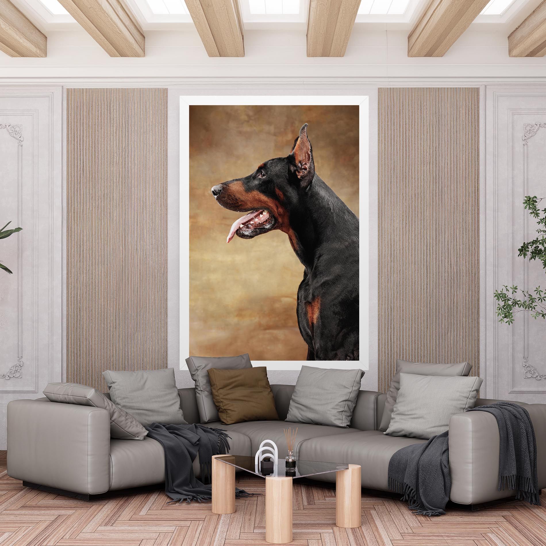 Doberman Pinscher mockup 6