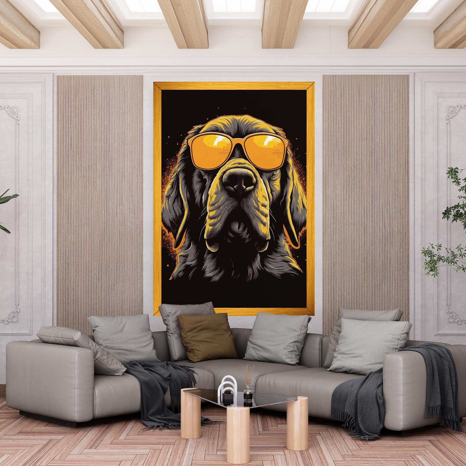 Leinwandbild Coolest Dog mockup 6