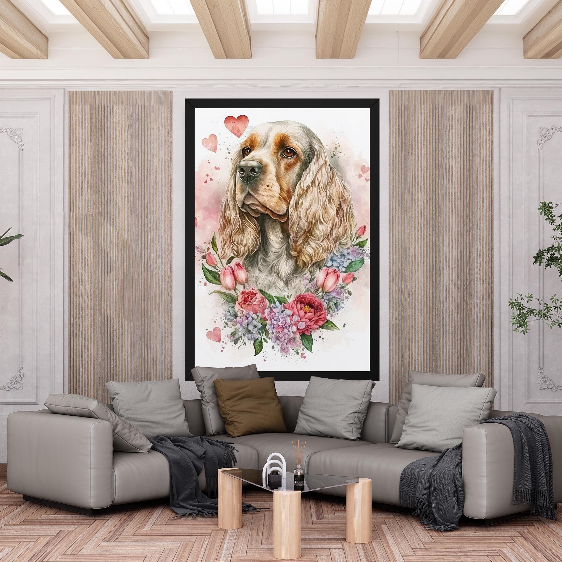 Cute Little Cocker mockup 6