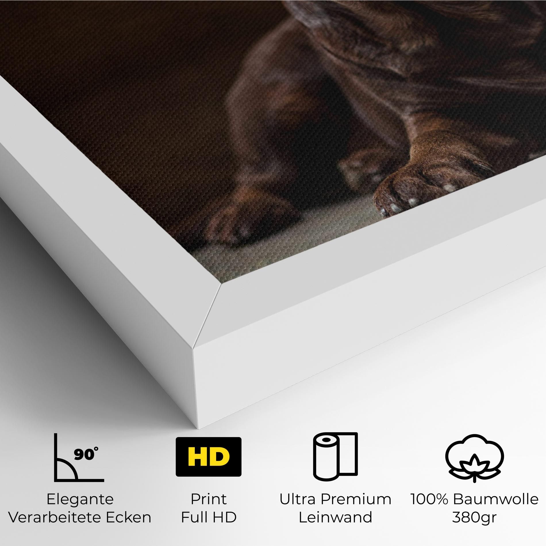 Cute  Brown Labrador mockup 4