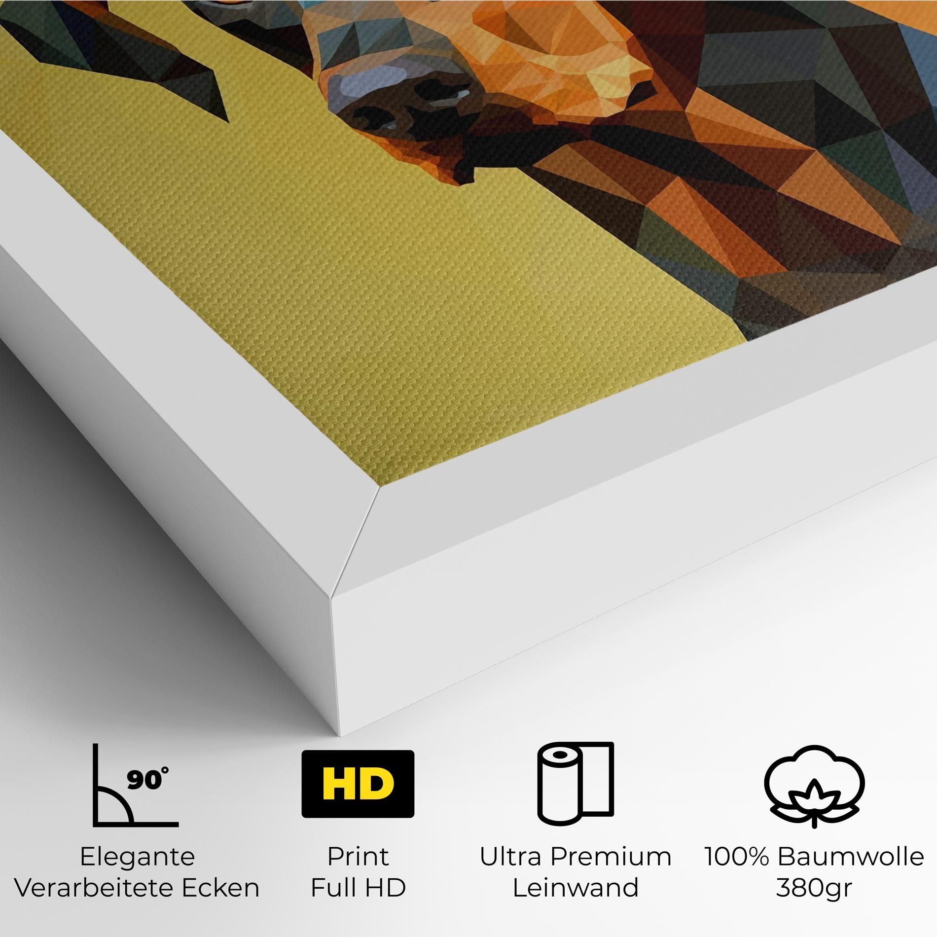 Digital Art Dog mockup 4