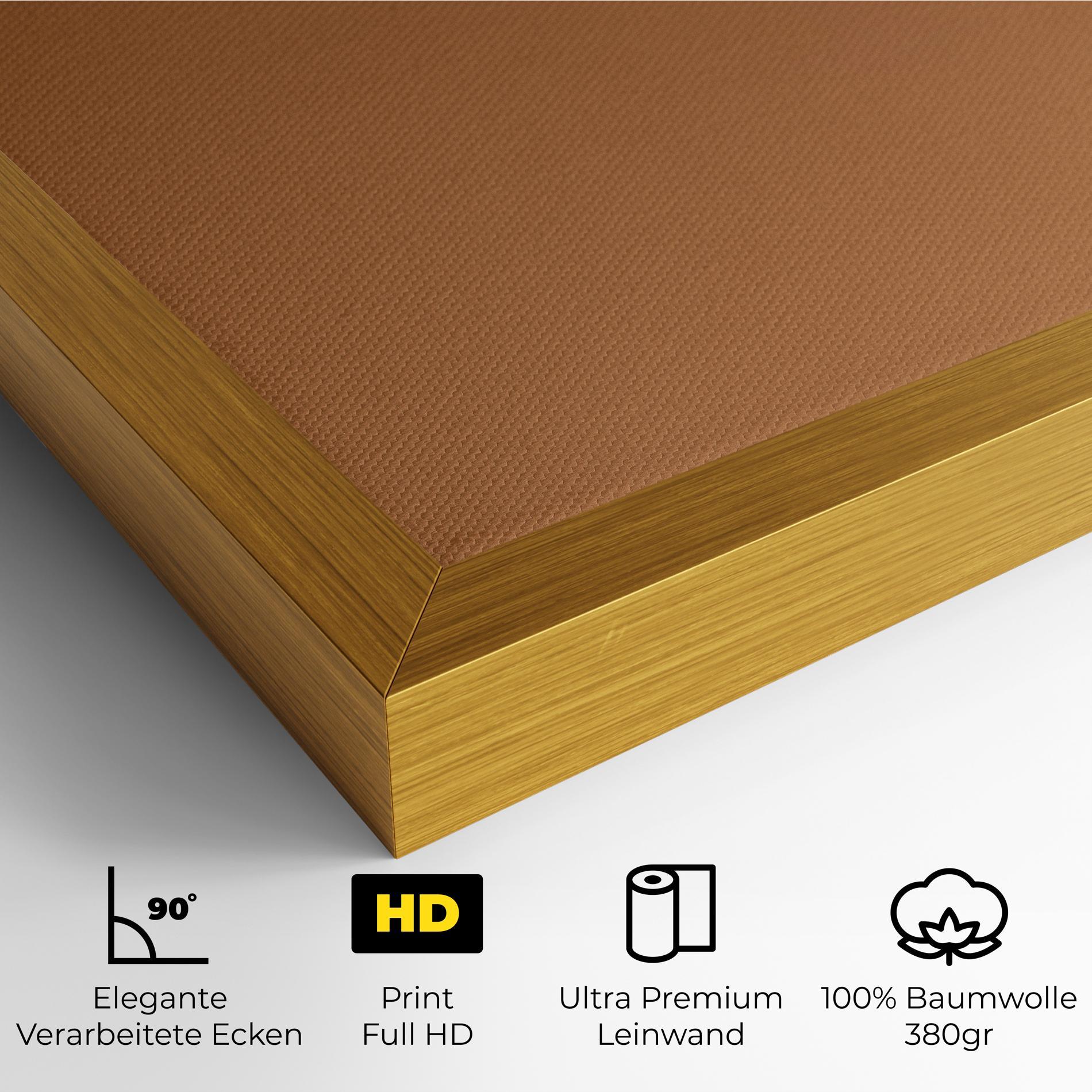 Leinwandbild Cute Dog Portrait mockup 4