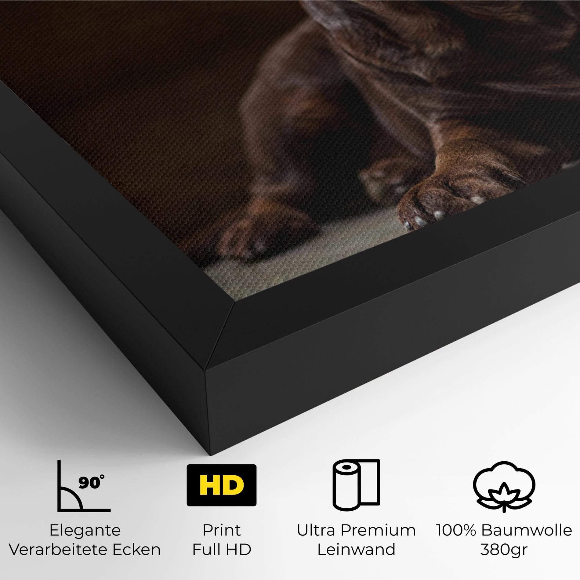 Cute Brown Labrador mockup 4
