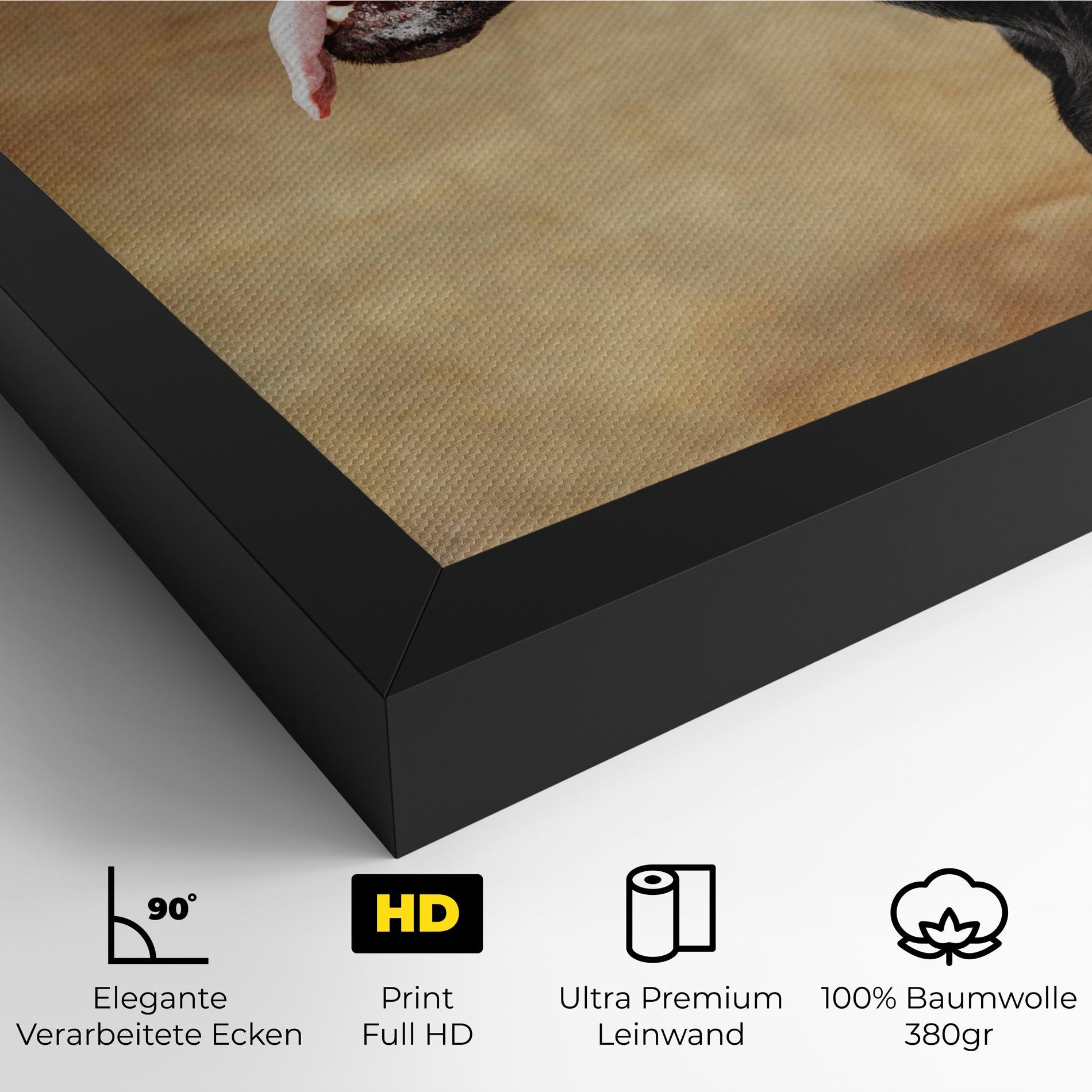 Leinwandbild Doberman Pinscher mockup 4