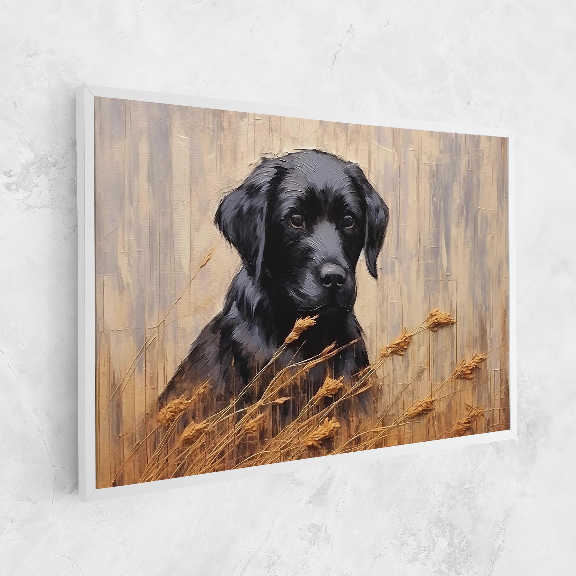 Leinwandbild Black Dog Art mockup 1