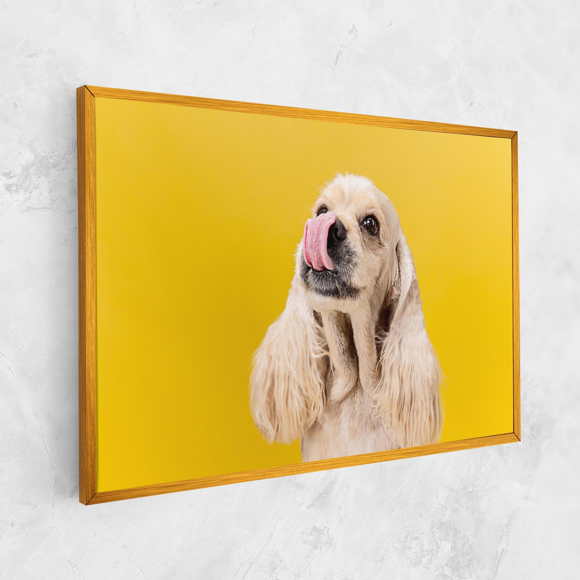 Leinwandbild American Spaniel mockup 1