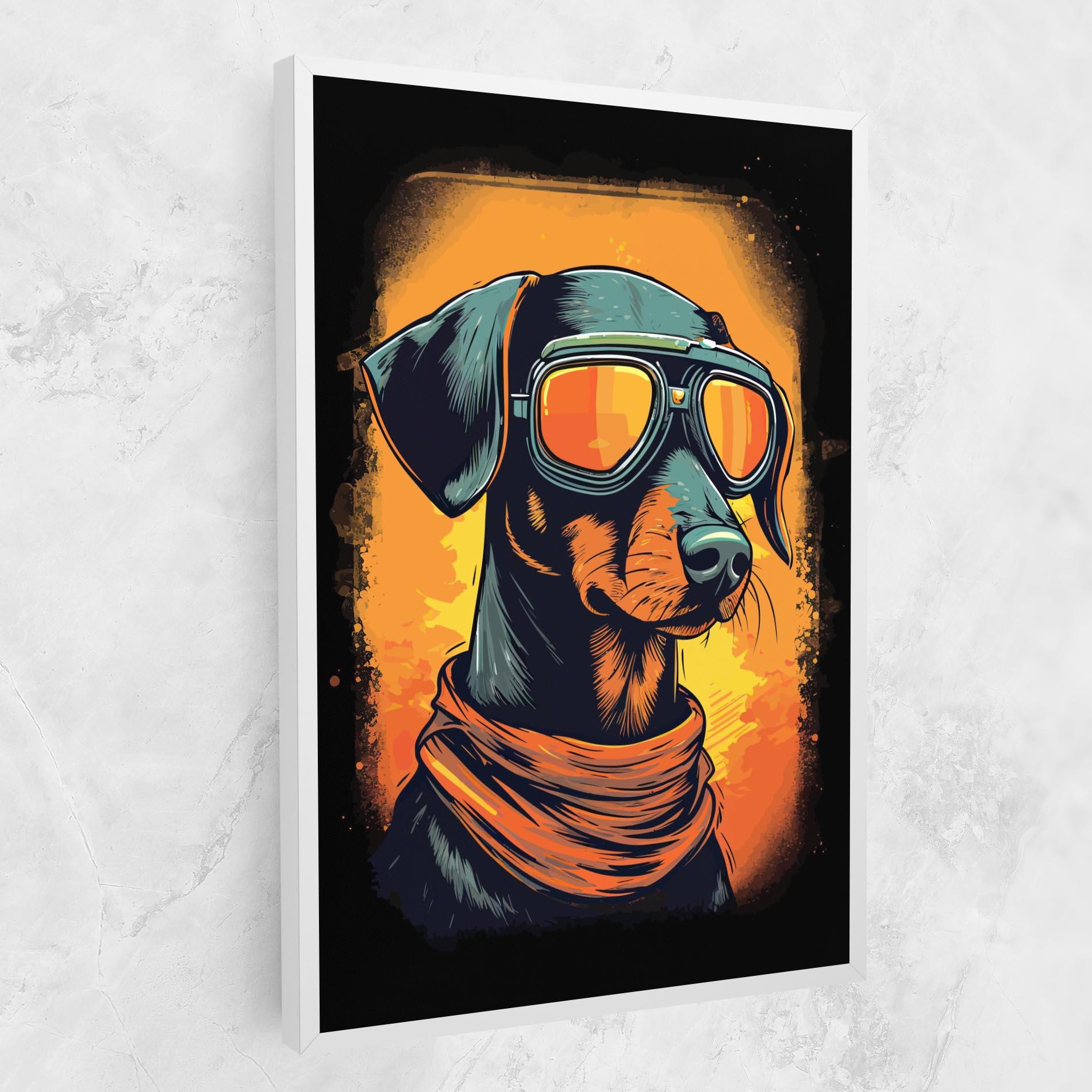 Leinwandbild Cool Dog mockup 1