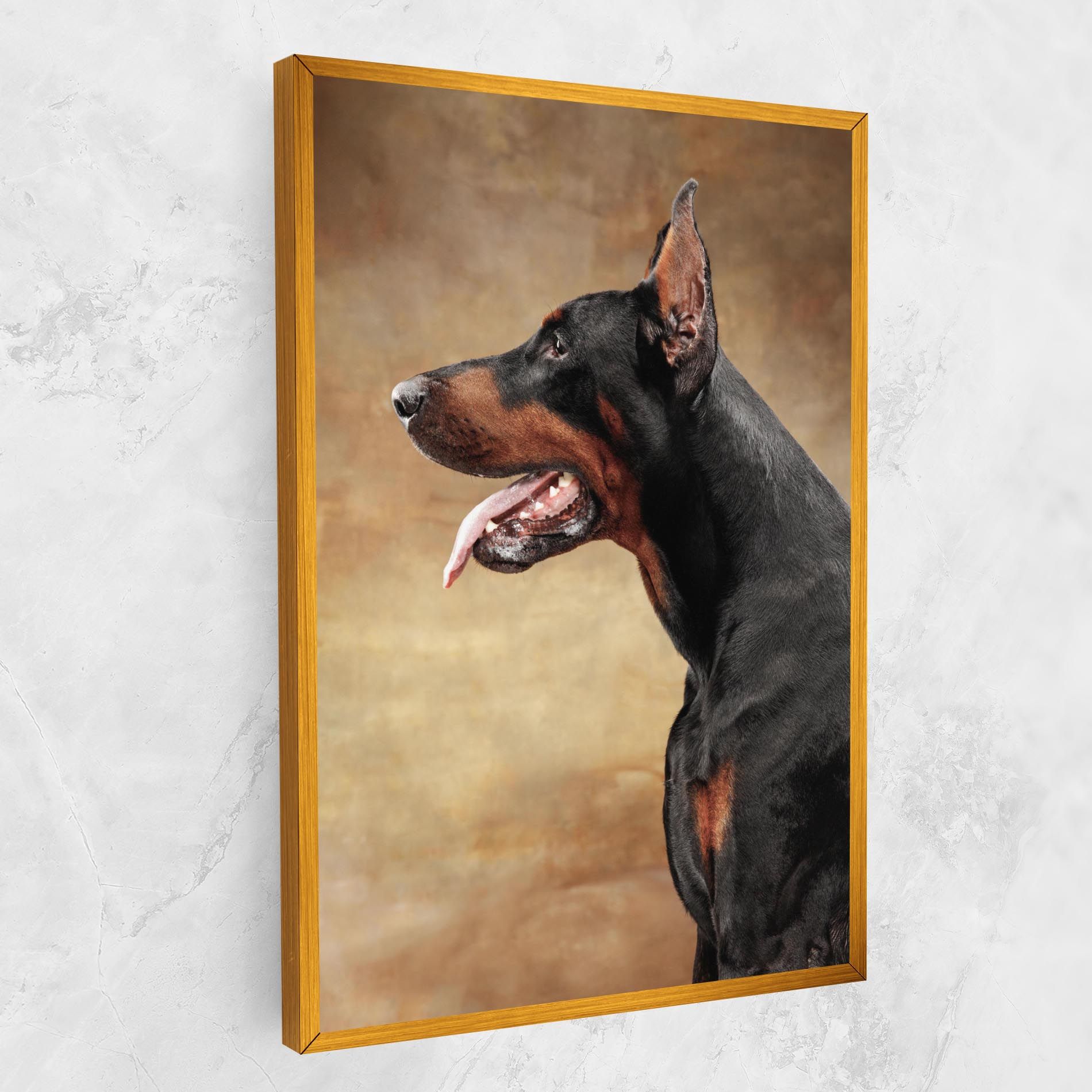 Doberman Pinscher mockup 1