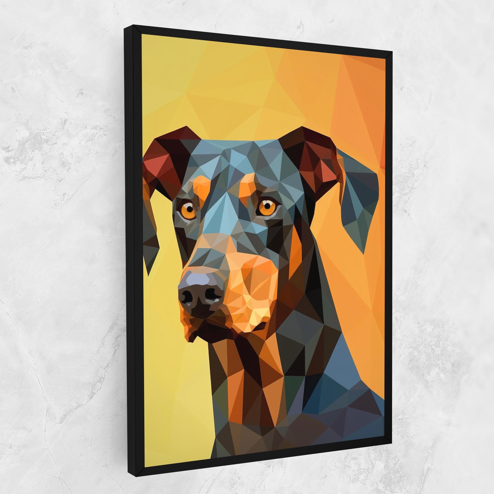 Digital Art Dog mockup 1
