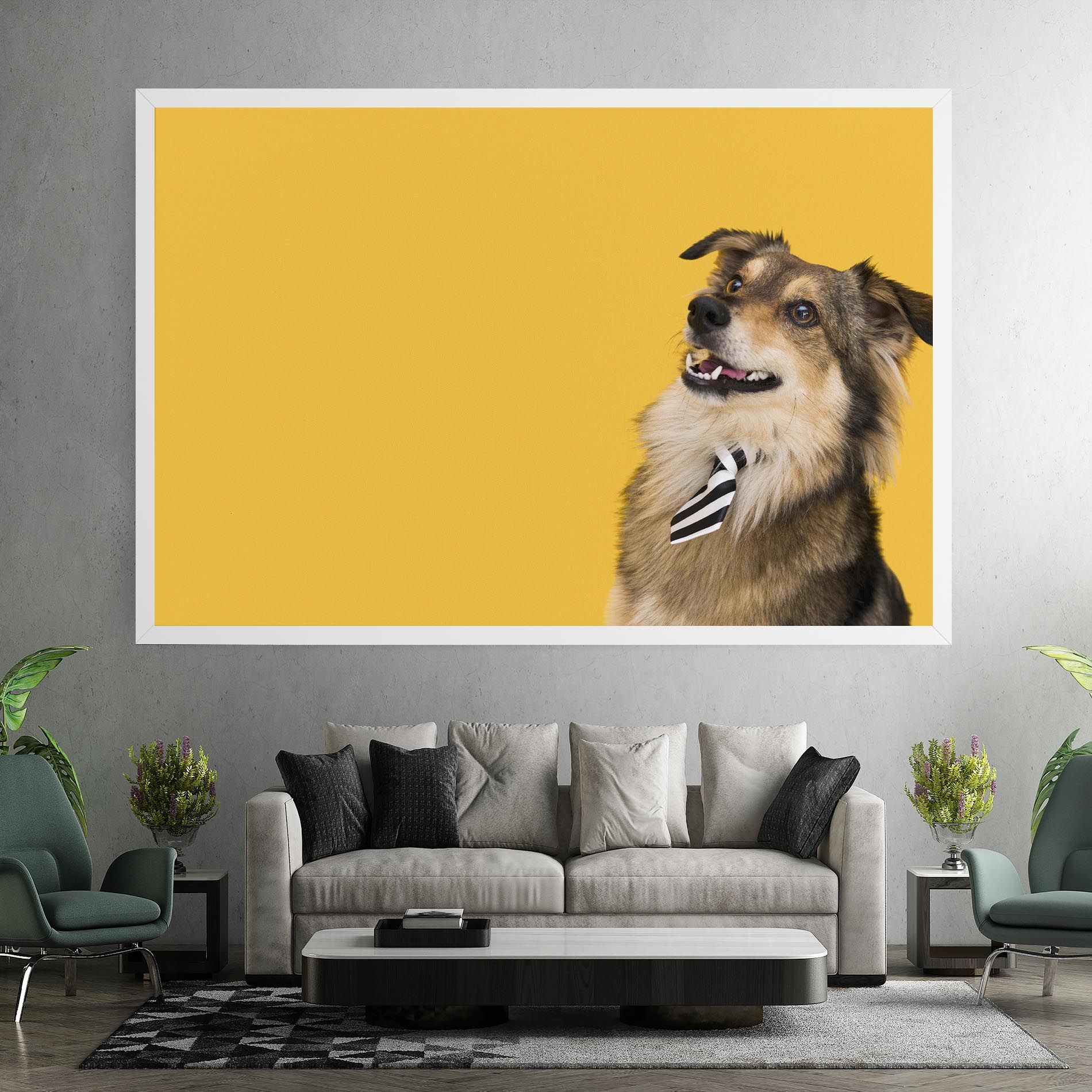 Cute Smiling Dog mockup 7