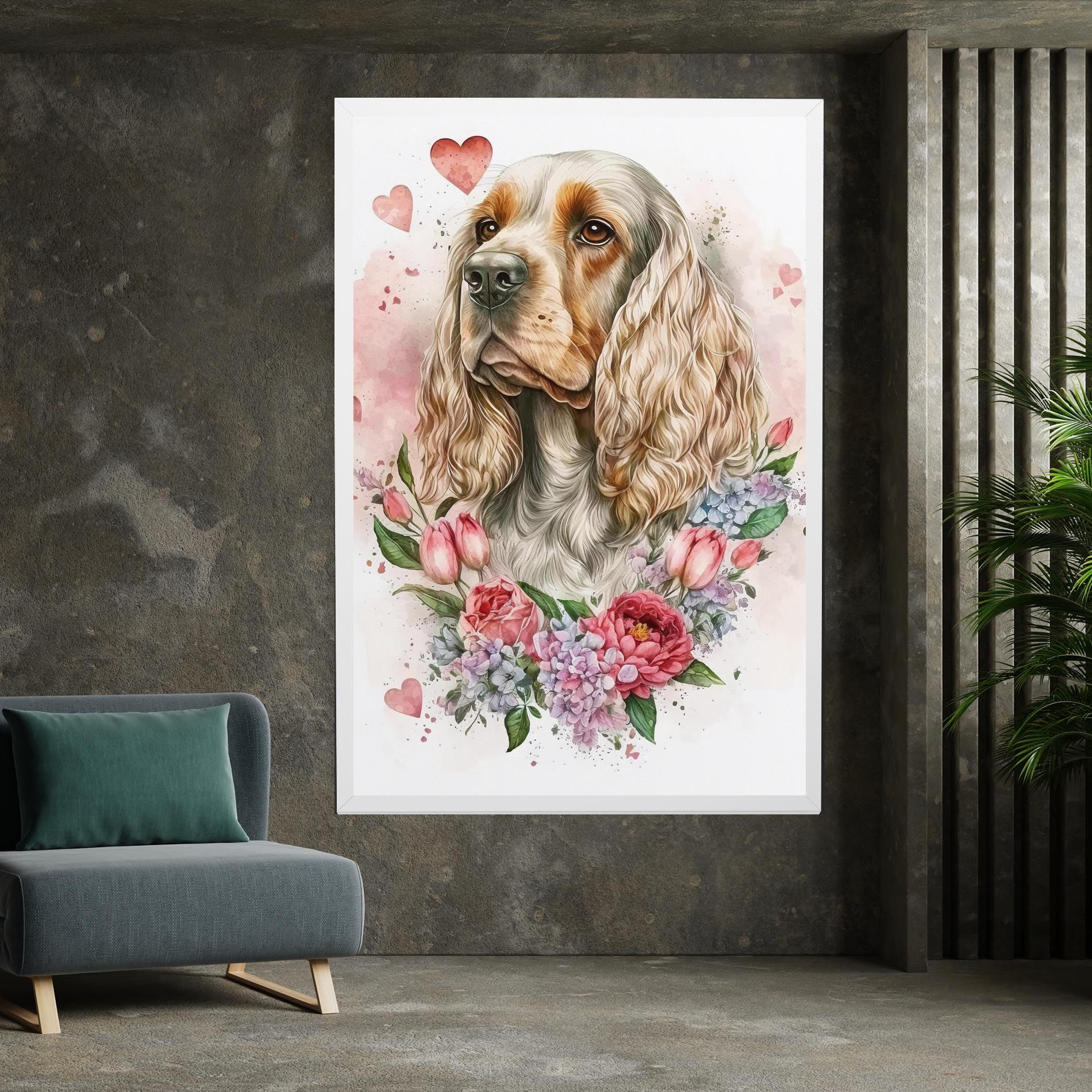 Cute Little Cocker mockup 7