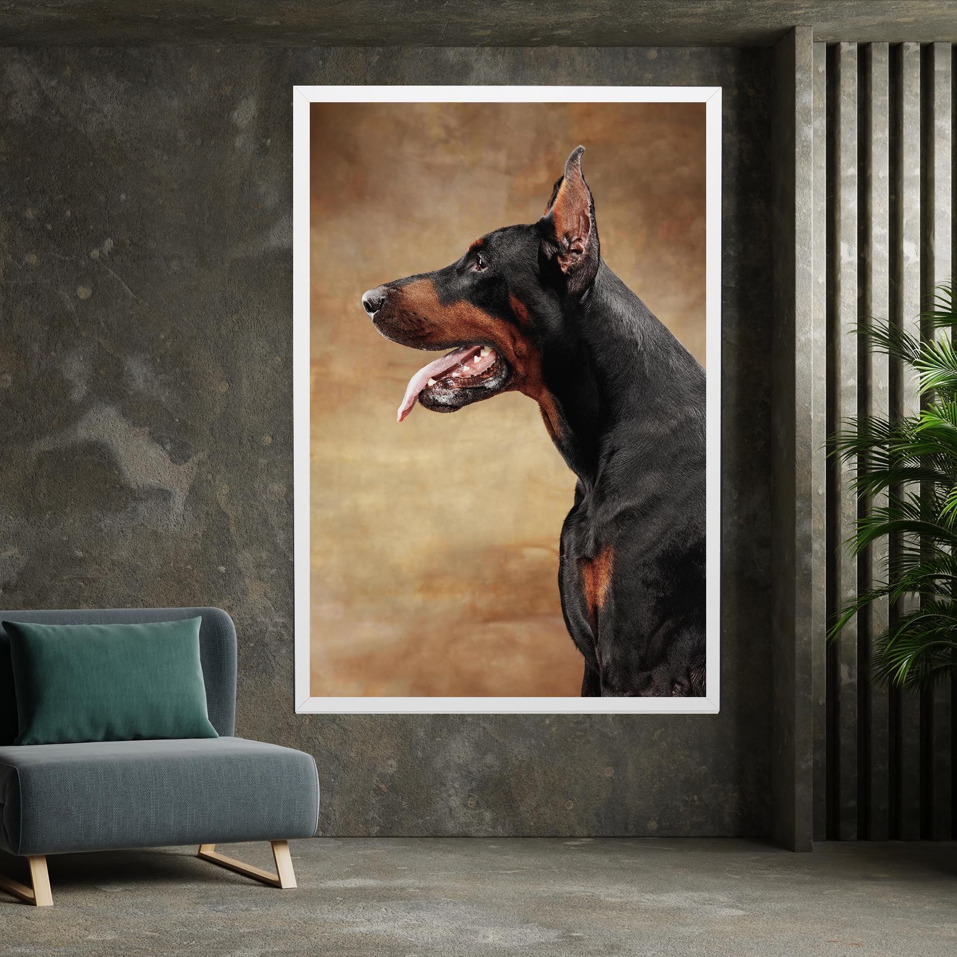 Doberman Pinscher mockup 7