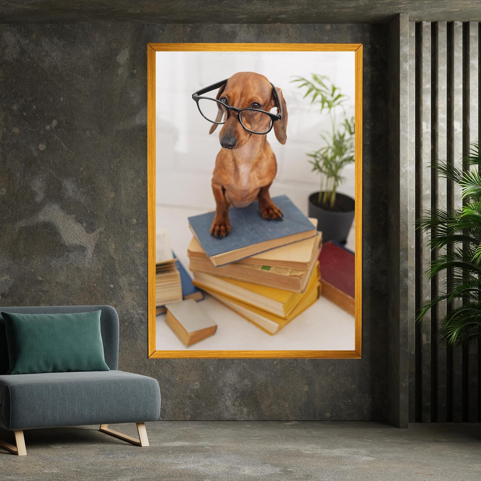 Books Cute Dog mockup 7